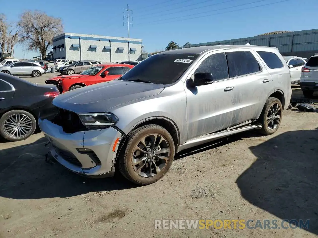 1 Photograph of a damaged car 1C4RDJDG7MC641711 DODGE DURANGO 2021