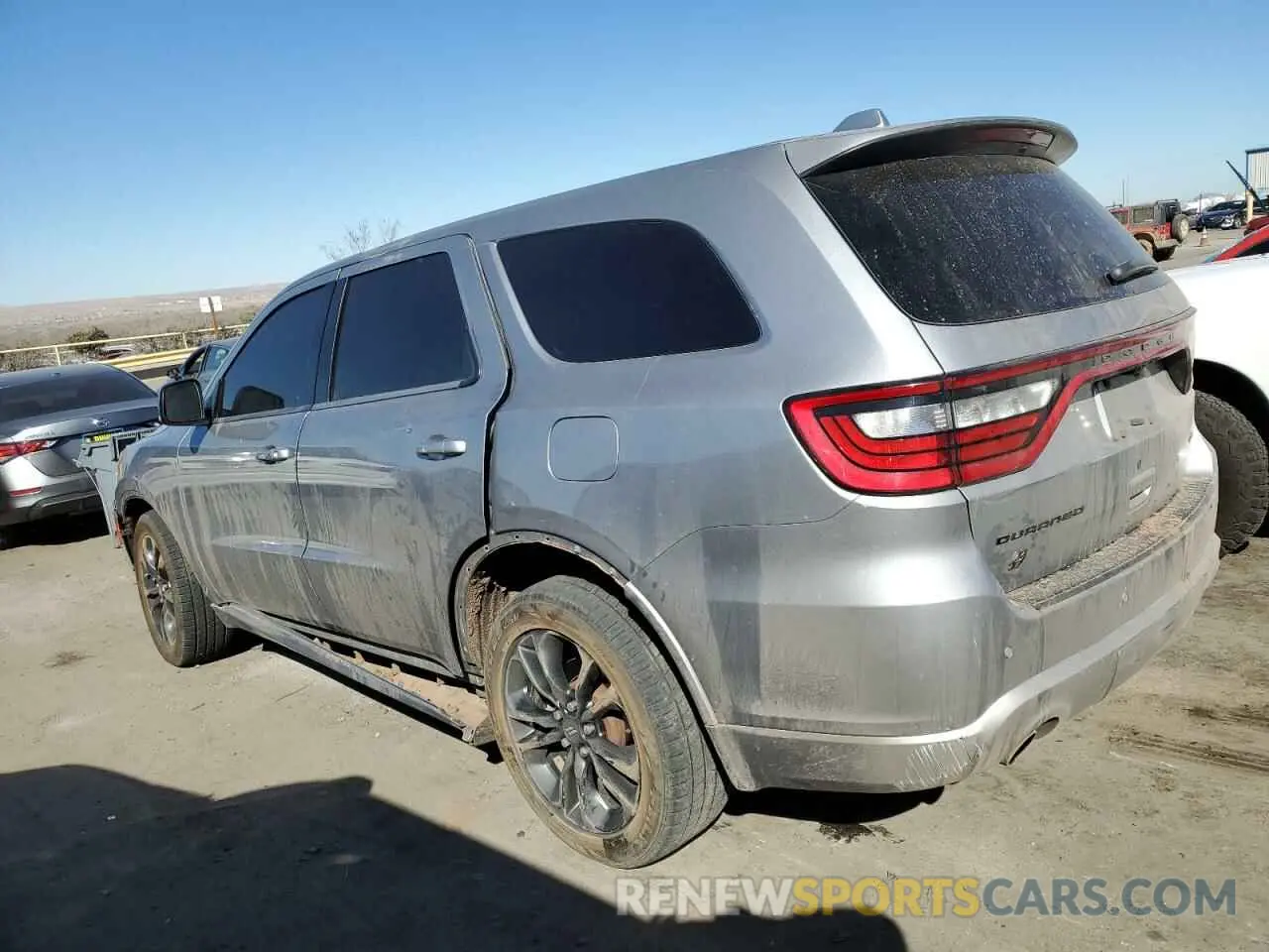 2 Photograph of a damaged car 1C4RDJDG7MC641711 DODGE DURANGO 2021