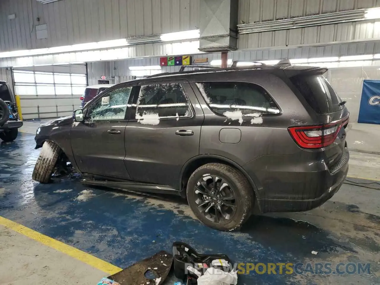 2 Photograph of a damaged car 1C4RDJDG7MC837647 DODGE DURANGO 2021