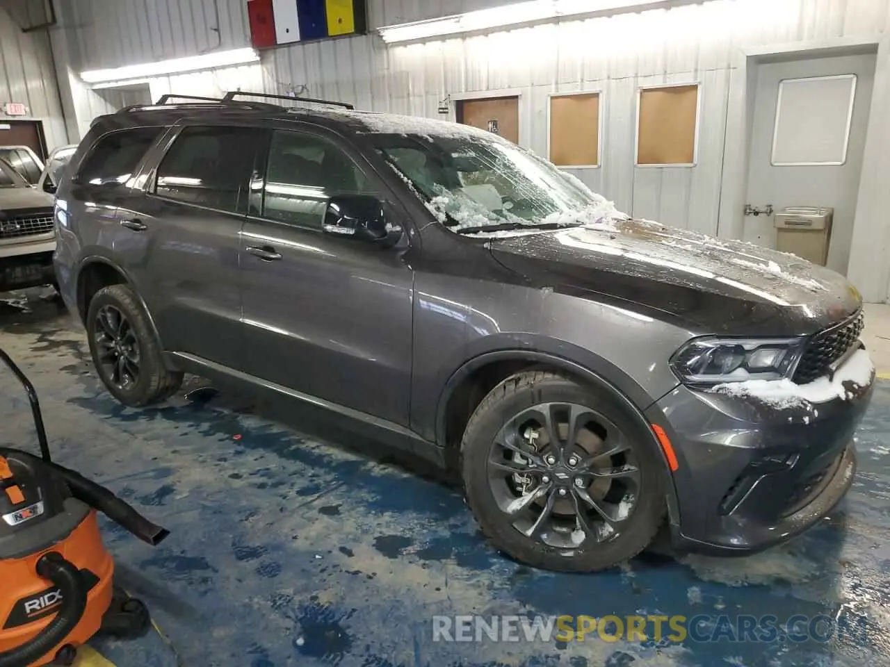 4 Photograph of a damaged car 1C4RDJDG7MC837647 DODGE DURANGO 2021