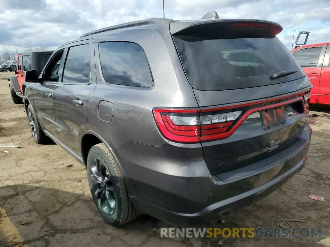 2 Photograph of a damaged car 1C4RDJDG8MC521836 DODGE DURANGO 2021