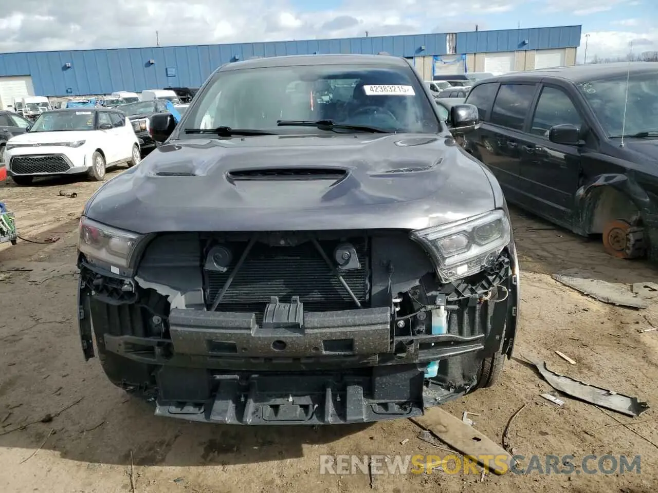 5 Photograph of a damaged car 1C4RDJDG8MC521836 DODGE DURANGO 2021
