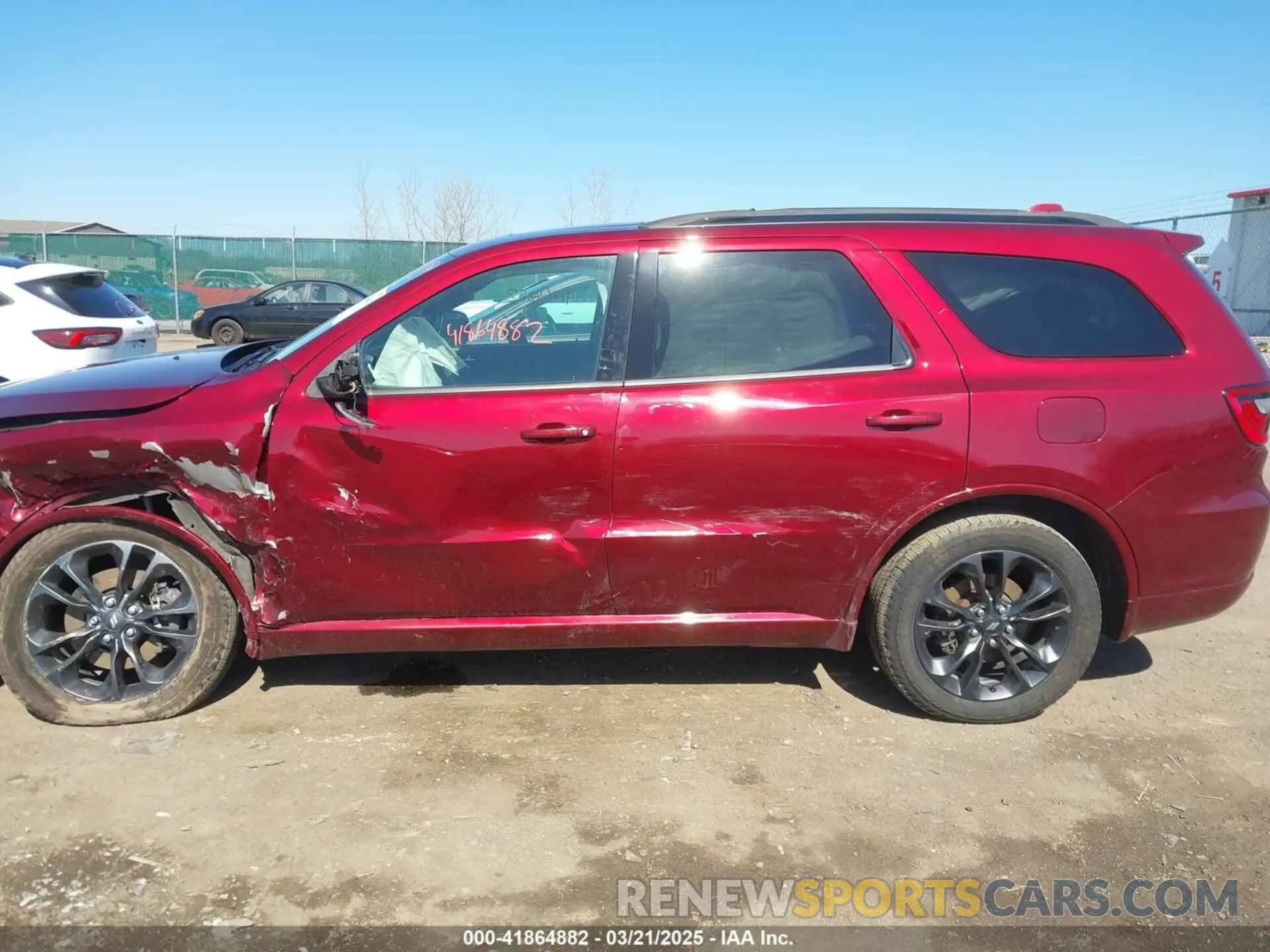 14 Photograph of a damaged car 1C4RDJDG8MC558966 DODGE DURANGO 2021