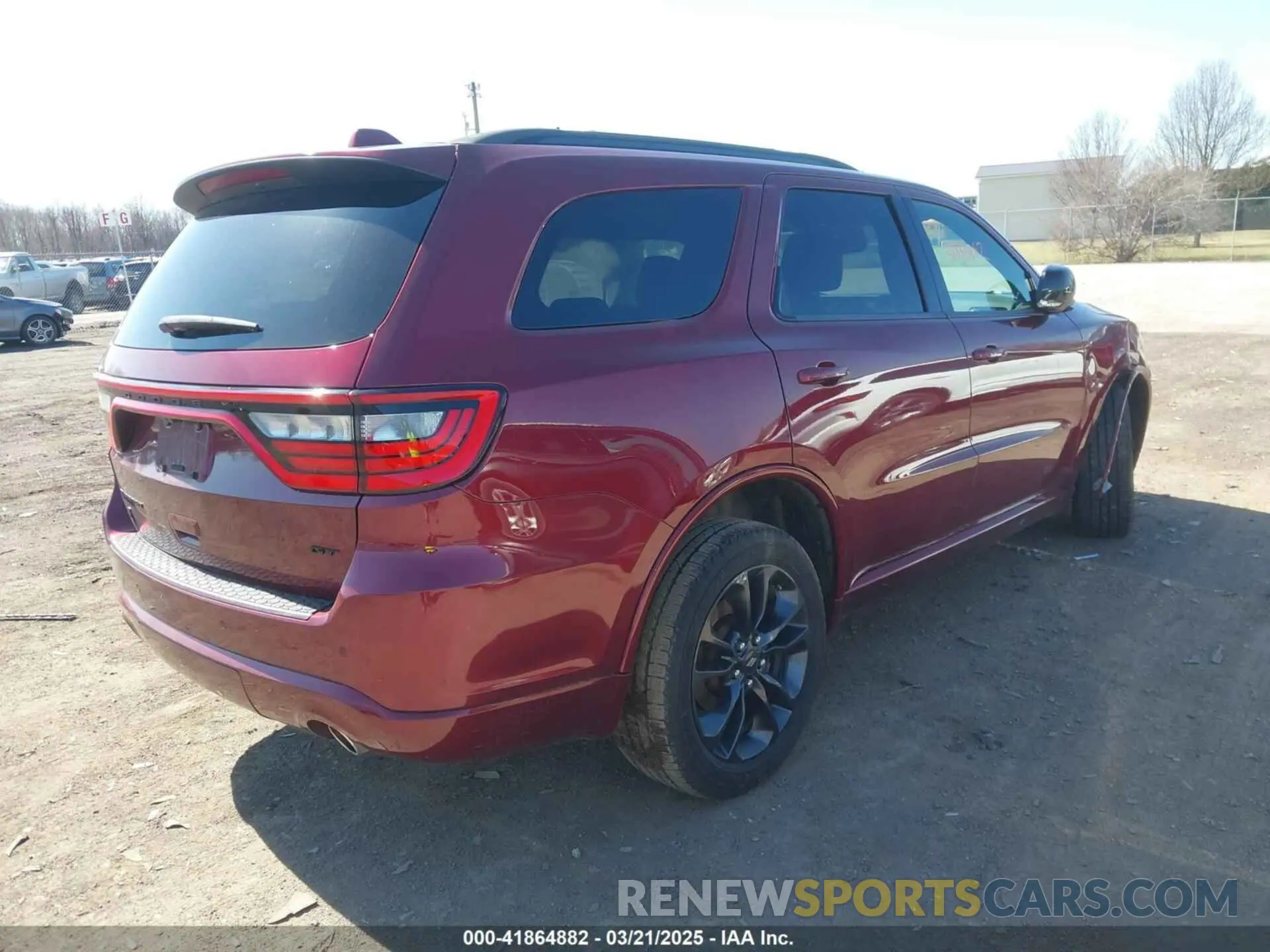 4 Photograph of a damaged car 1C4RDJDG8MC558966 DODGE DURANGO 2021