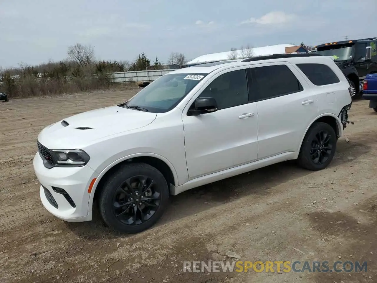1 Photograph of a damaged car 1C4RDJDG8MC574813 DODGE DURANGO 2021