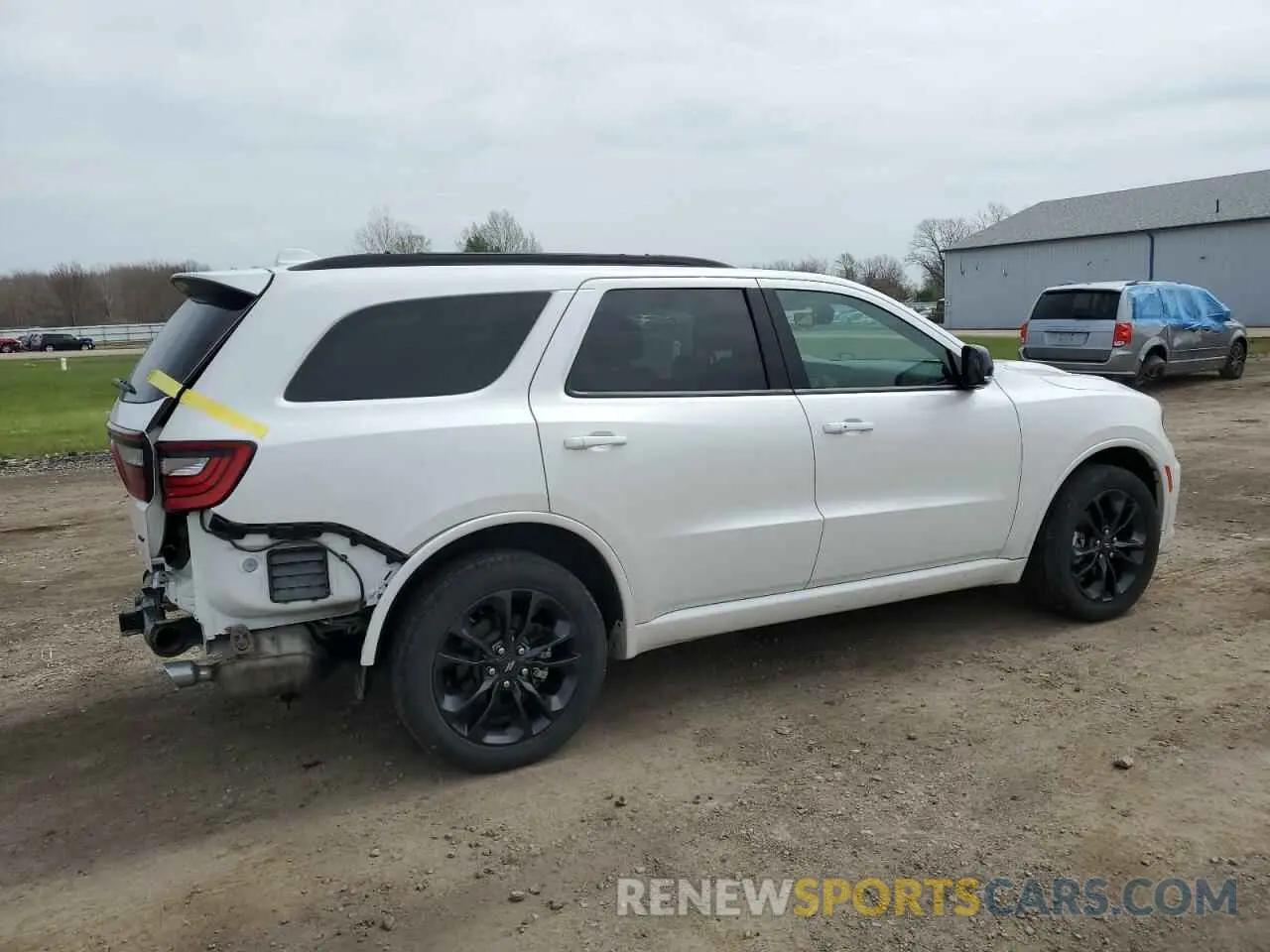 3 Photograph of a damaged car 1C4RDJDG8MC574813 DODGE DURANGO 2021