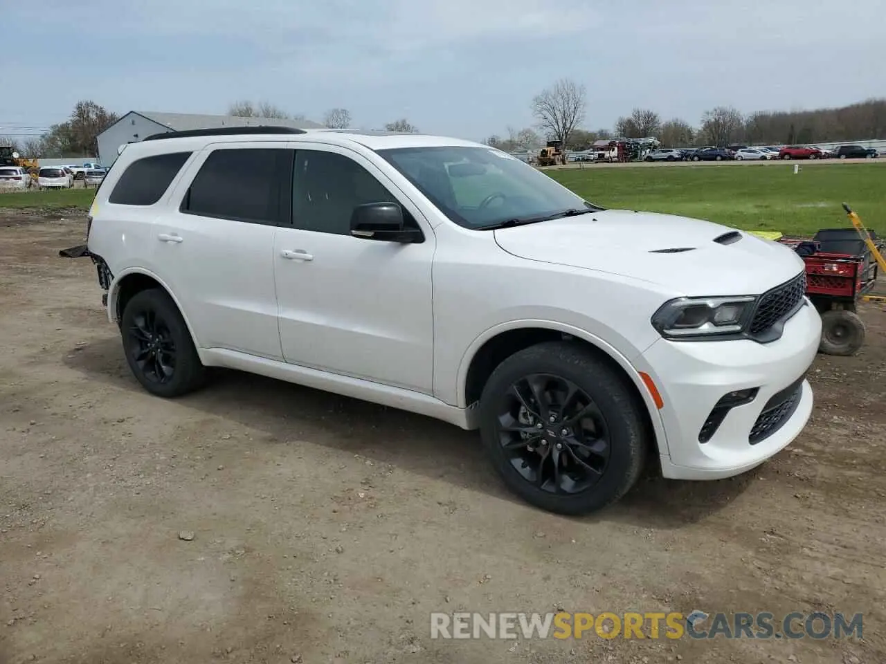 4 Photograph of a damaged car 1C4RDJDG8MC574813 DODGE DURANGO 2021