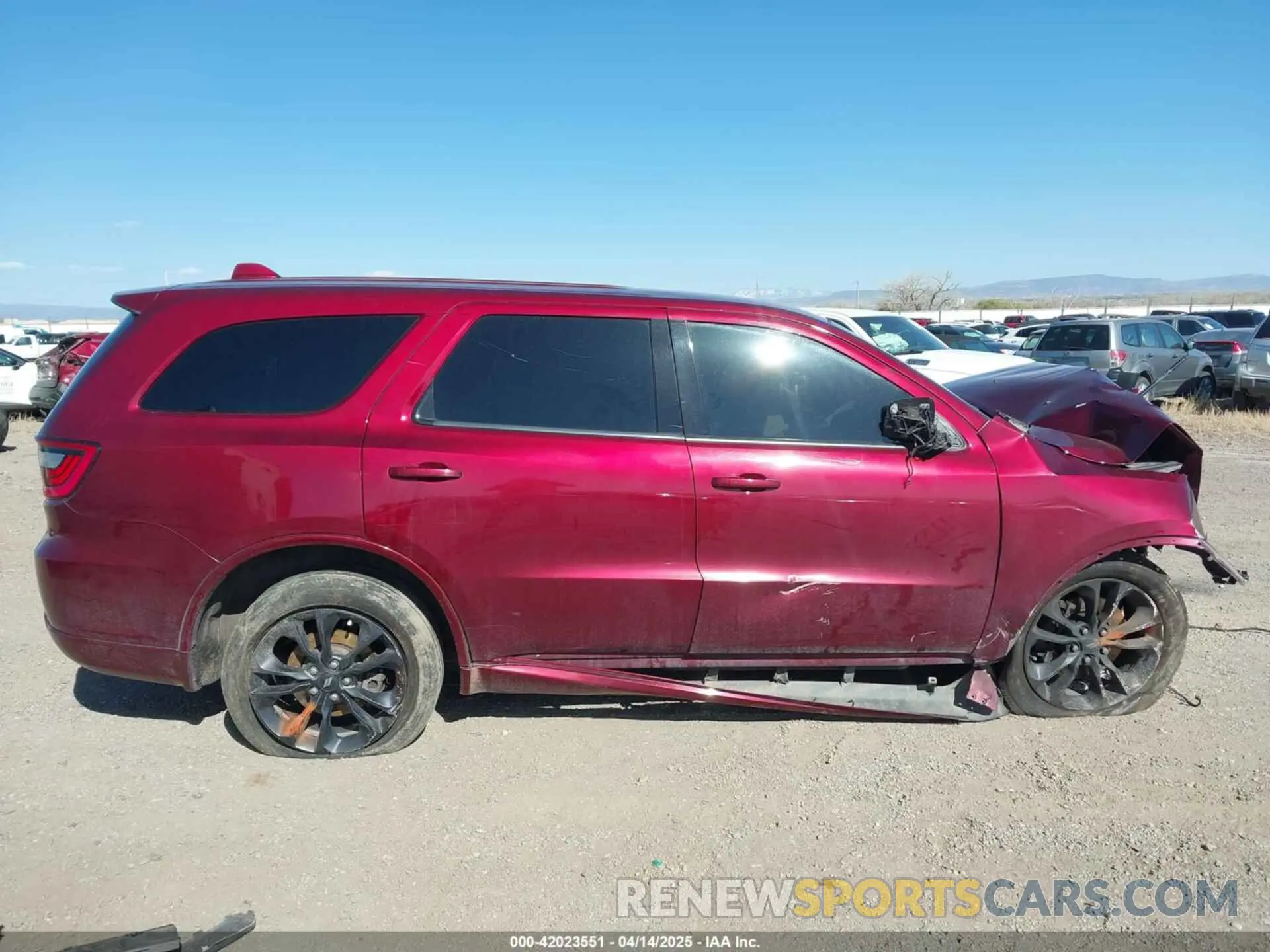 12 Photograph of a damaged car 1C4RDJDG8MC636971 DODGE DURANGO 2021