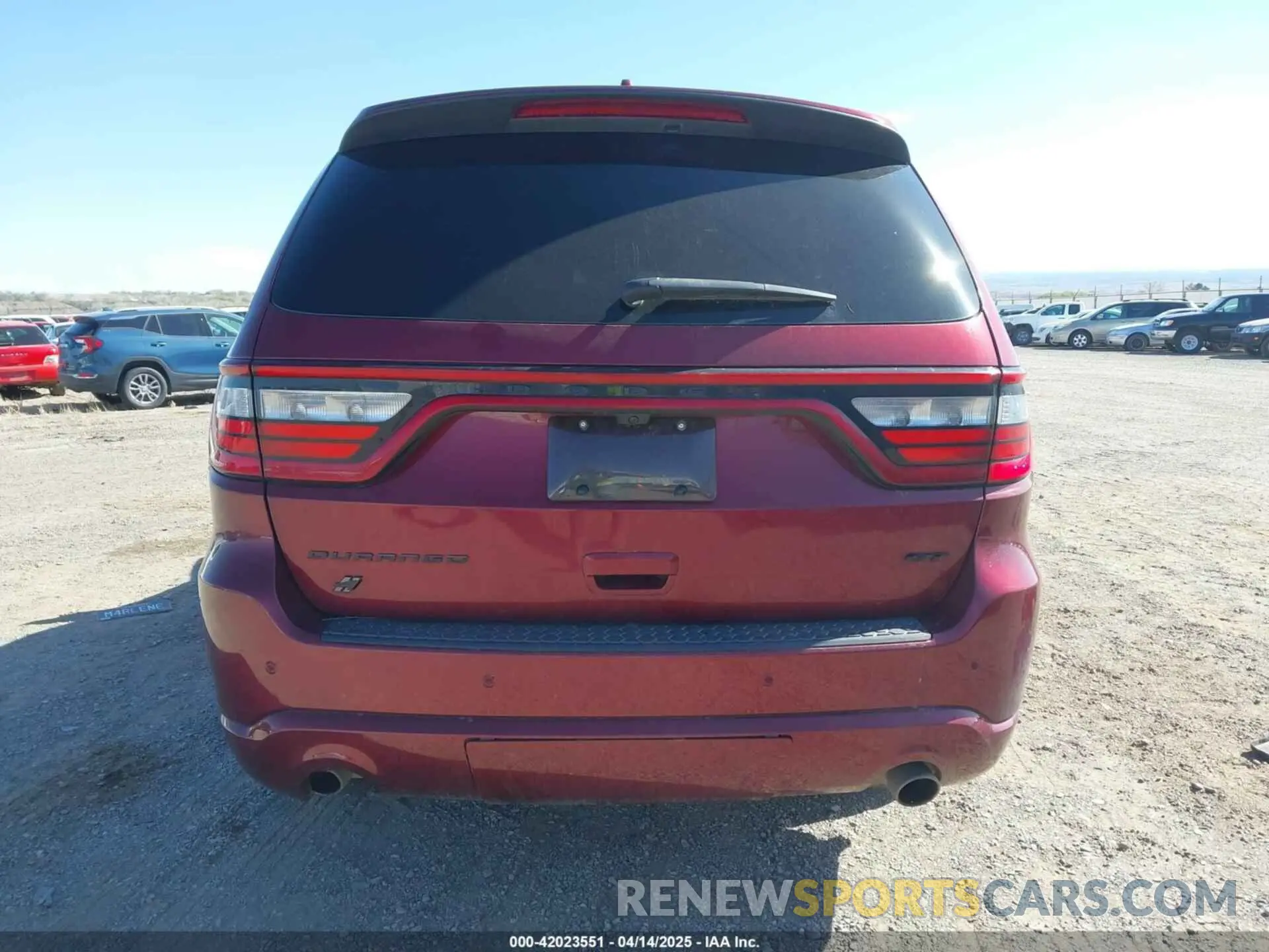 15 Photograph of a damaged car 1C4RDJDG8MC636971 DODGE DURANGO 2021