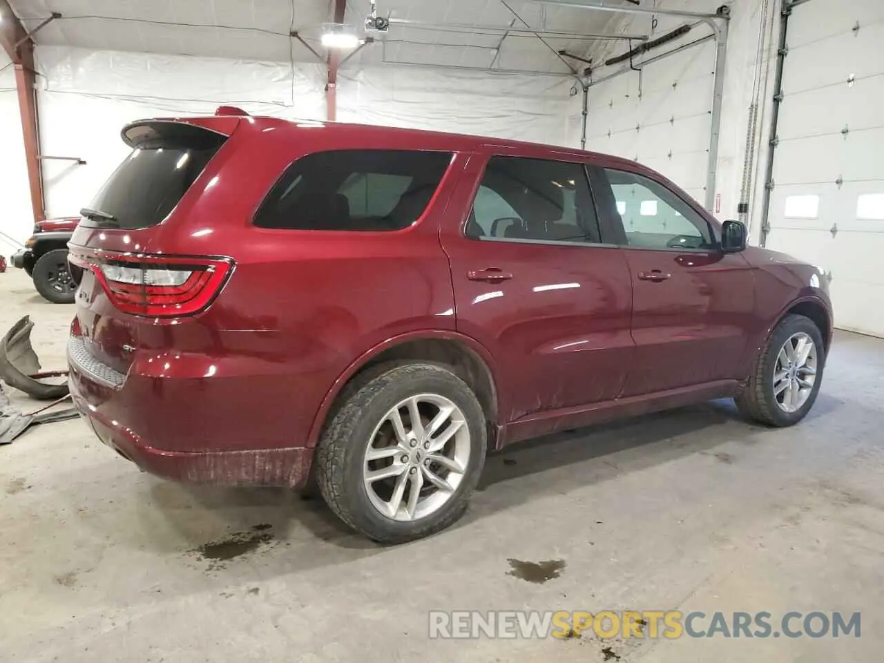 3 Photograph of a damaged car 1C4RDJDG8MC695745 DODGE DURANGO 2021