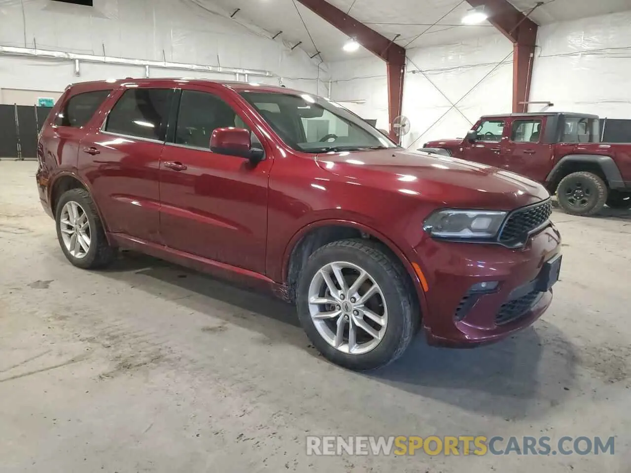 4 Photograph of a damaged car 1C4RDJDG8MC695745 DODGE DURANGO 2021