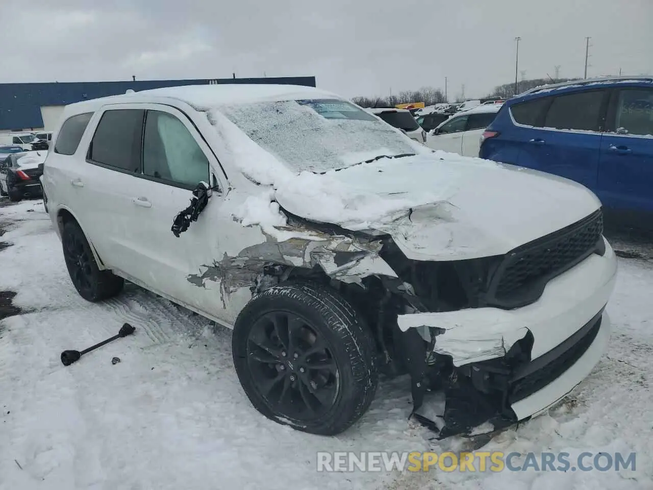 4 Photograph of a damaged car 1C4RDJDG8MC697060 DODGE DURANGO 2021
