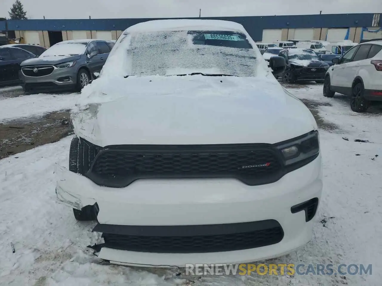 5 Photograph of a damaged car 1C4RDJDG8MC697060 DODGE DURANGO 2021