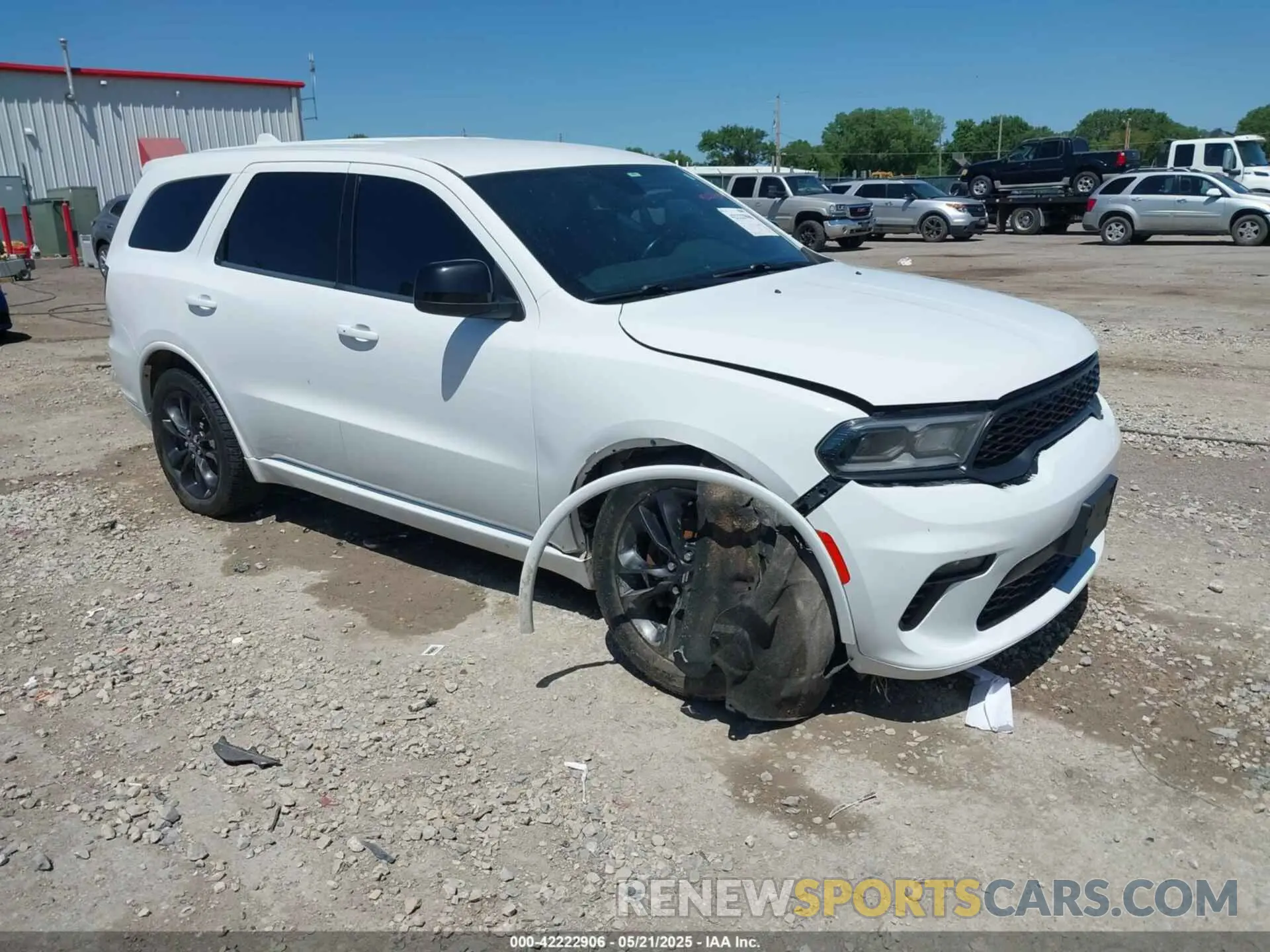 1 Photograph of a damaged car 1C4RDJDG9MC575517 DODGE DURANGO 2021