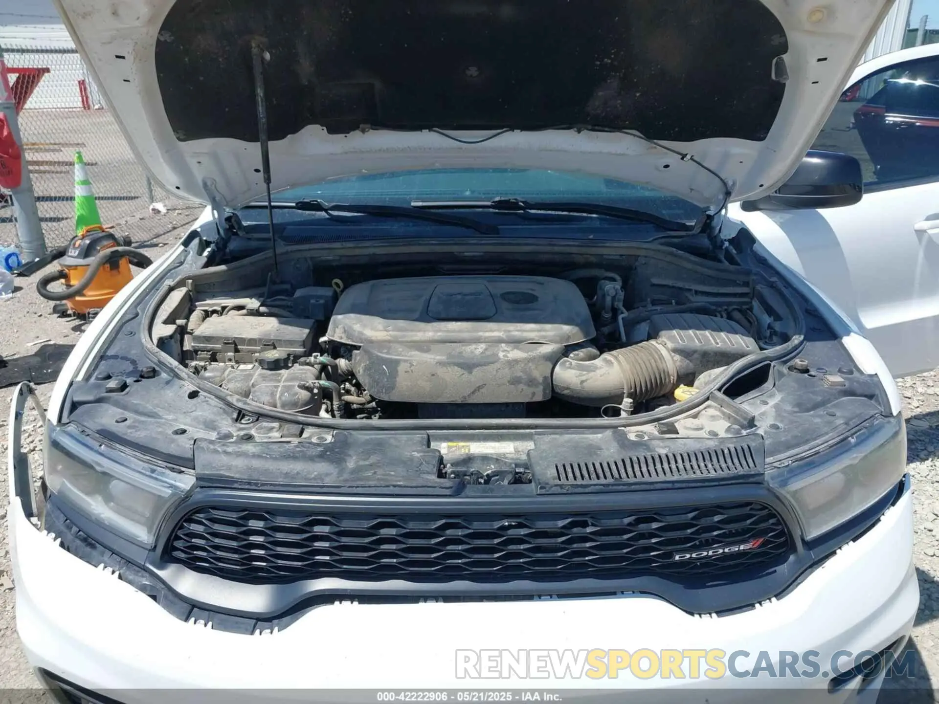 10 Photograph of a damaged car 1C4RDJDG9MC575517 DODGE DURANGO 2021