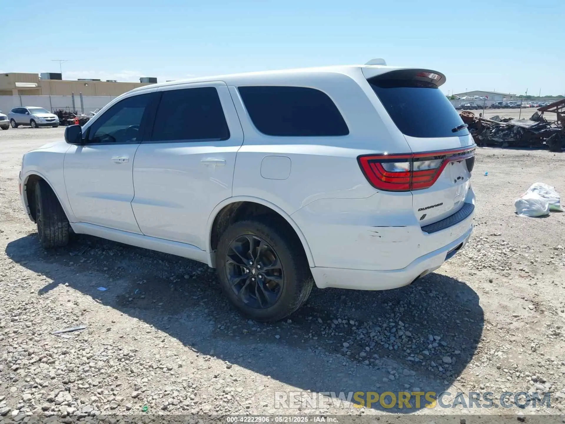 3 Photograph of a damaged car 1C4RDJDG9MC575517 DODGE DURANGO 2021