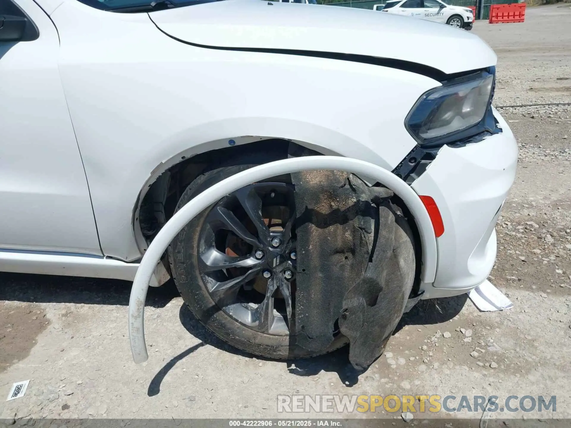 6 Photograph of a damaged car 1C4RDJDG9MC575517 DODGE DURANGO 2021
