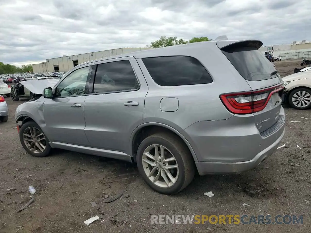 2 Photograph of a damaged car 1C4RDJDG9MC661815 DODGE DURANGO 2021