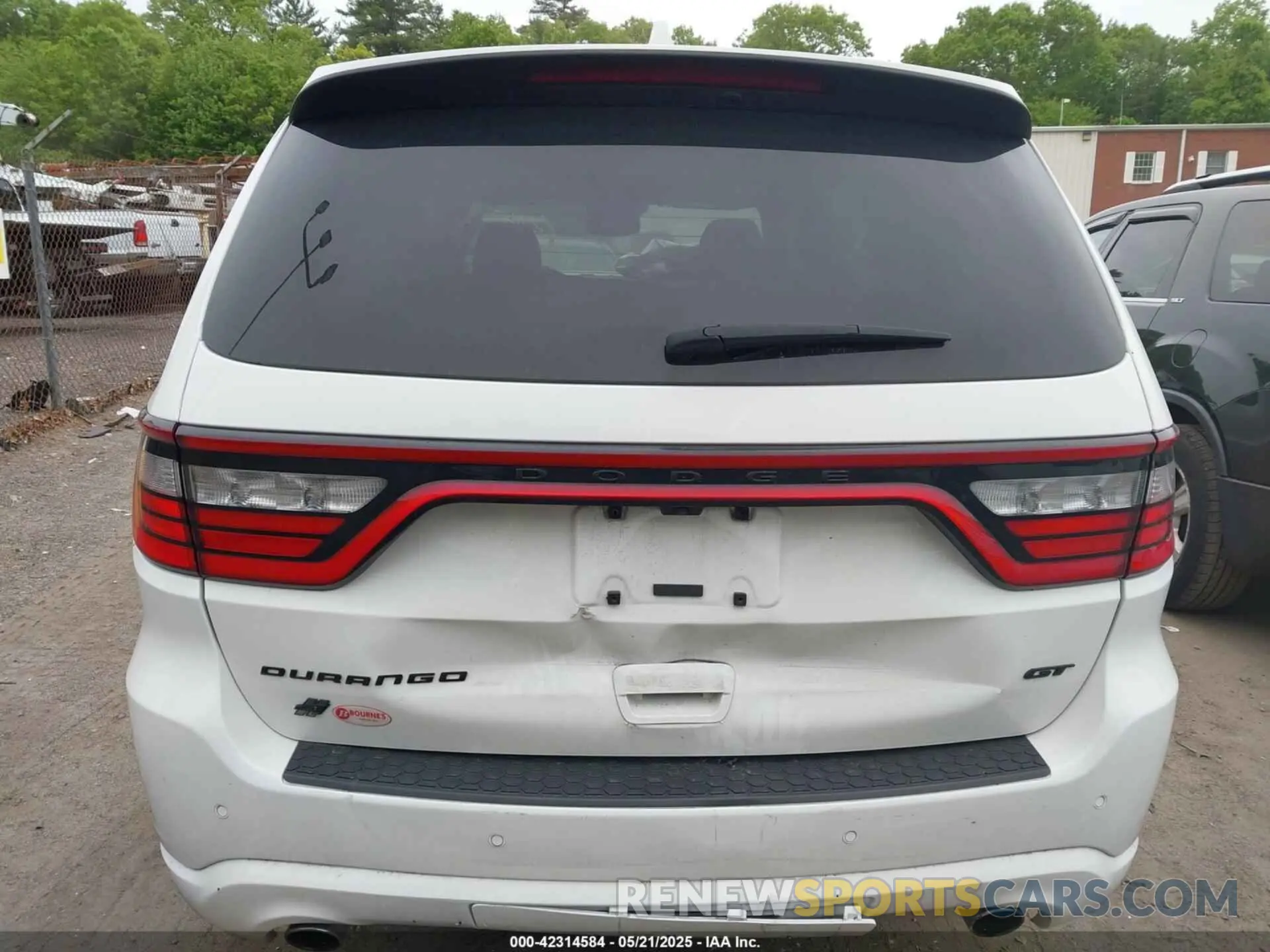 17 Photograph of a damaged car 1C4RDJDG9MC757654 DODGE DURANGO 2021
