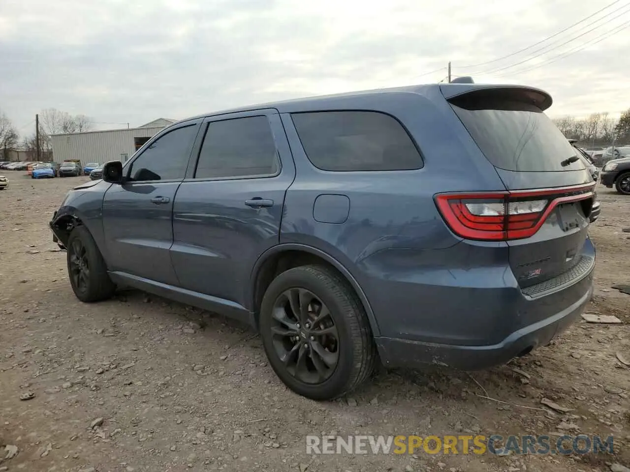 2 Photograph of a damaged car 1C4RDJDG9MC766435 DODGE DURANGO 2021