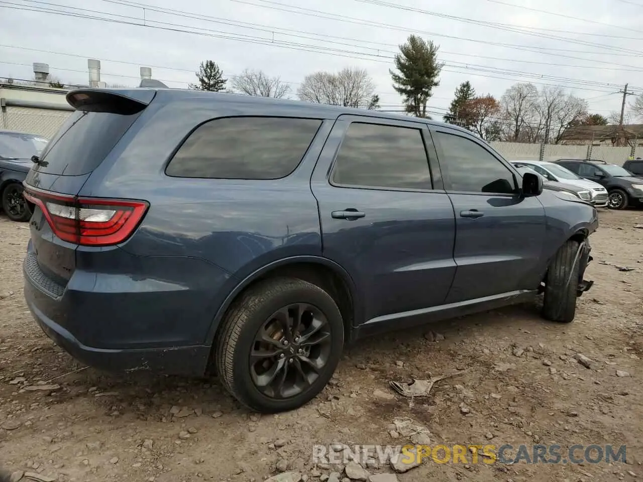 3 Photograph of a damaged car 1C4RDJDG9MC766435 DODGE DURANGO 2021