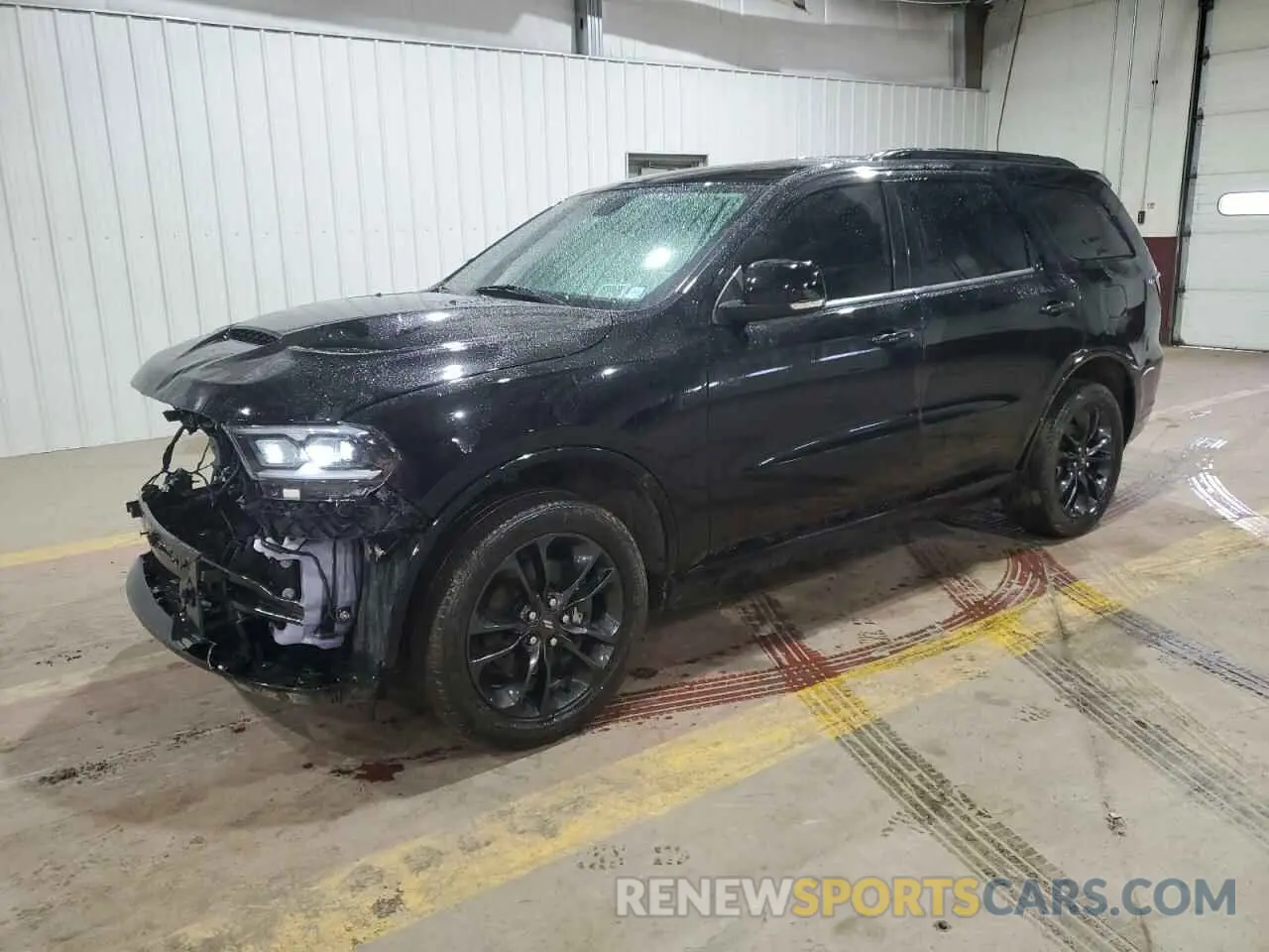 1 Photograph of a damaged car 1C4RDJDG9MC849122 DODGE DURANGO 2021