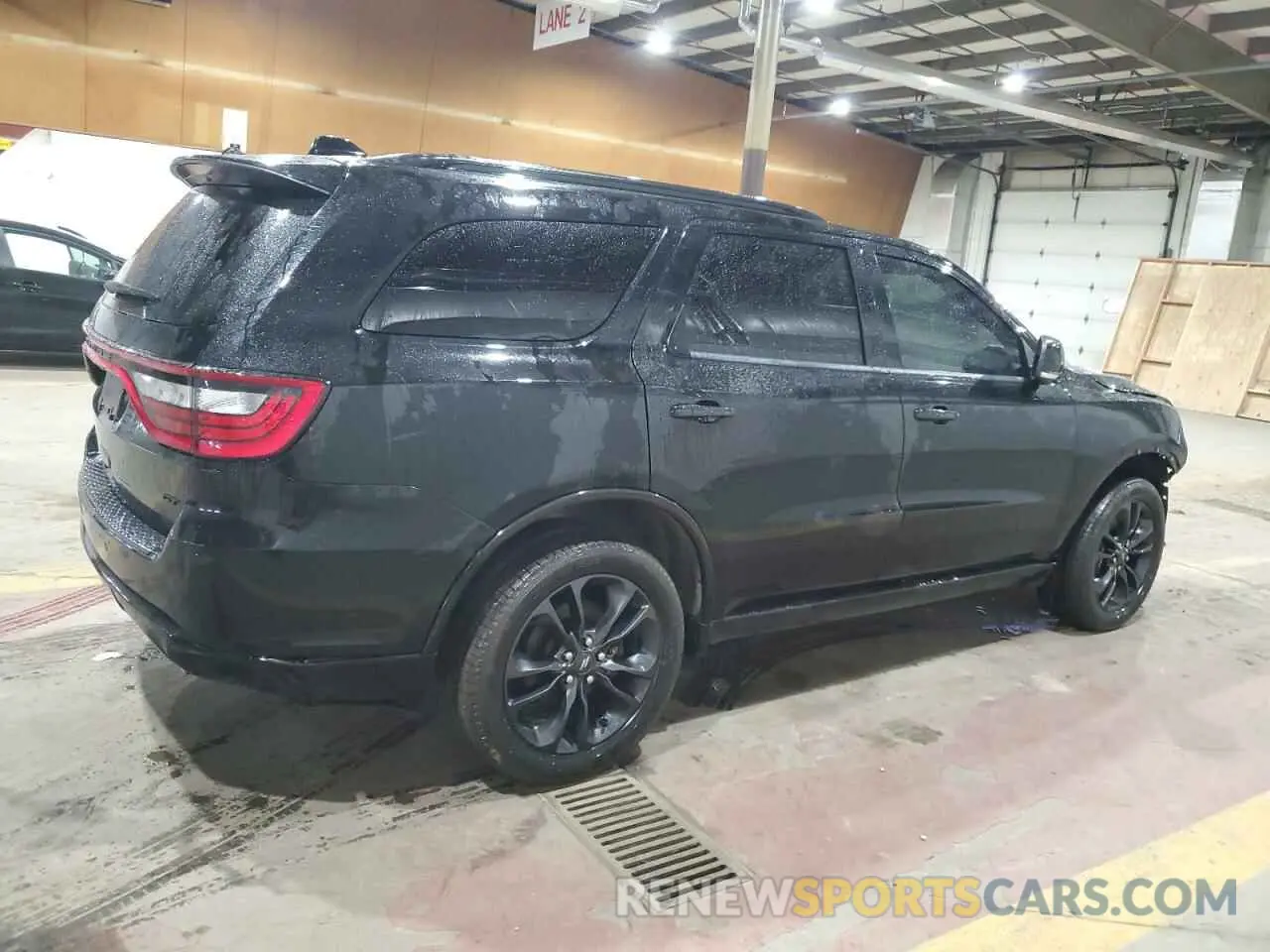3 Photograph of a damaged car 1C4RDJDG9MC849122 DODGE DURANGO 2021