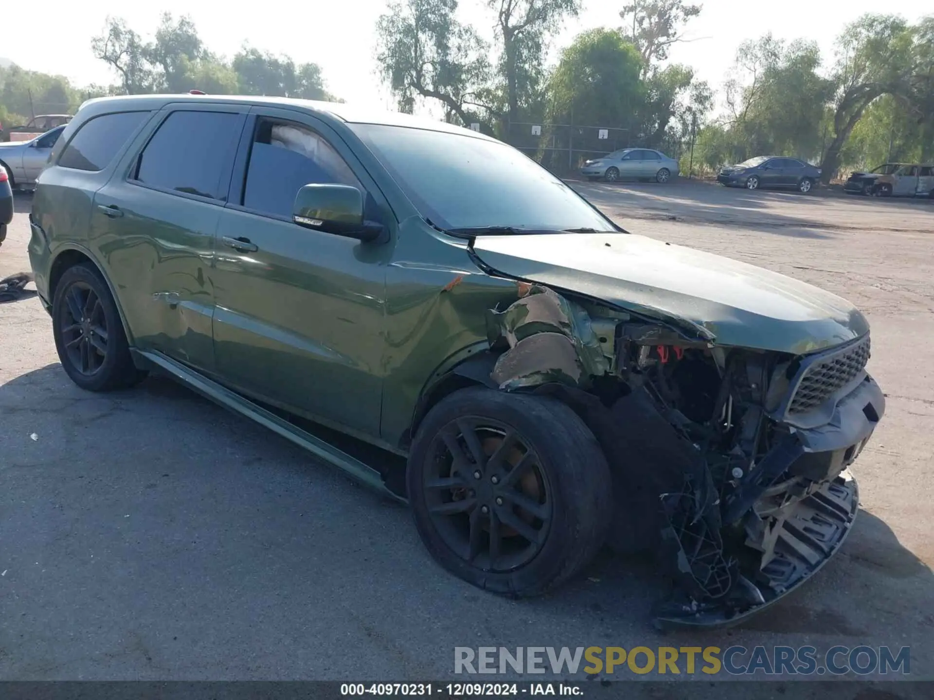 1 Photograph of a damaged car 1C4RDJDGXMC766122 DODGE DURANGO 2021