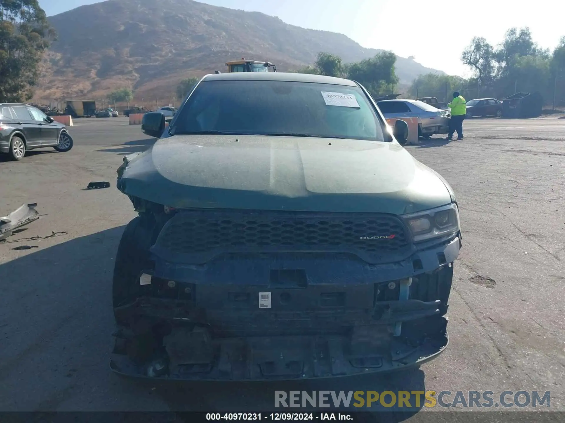 12 Photograph of a damaged car 1C4RDJDGXMC766122 DODGE DURANGO 2021