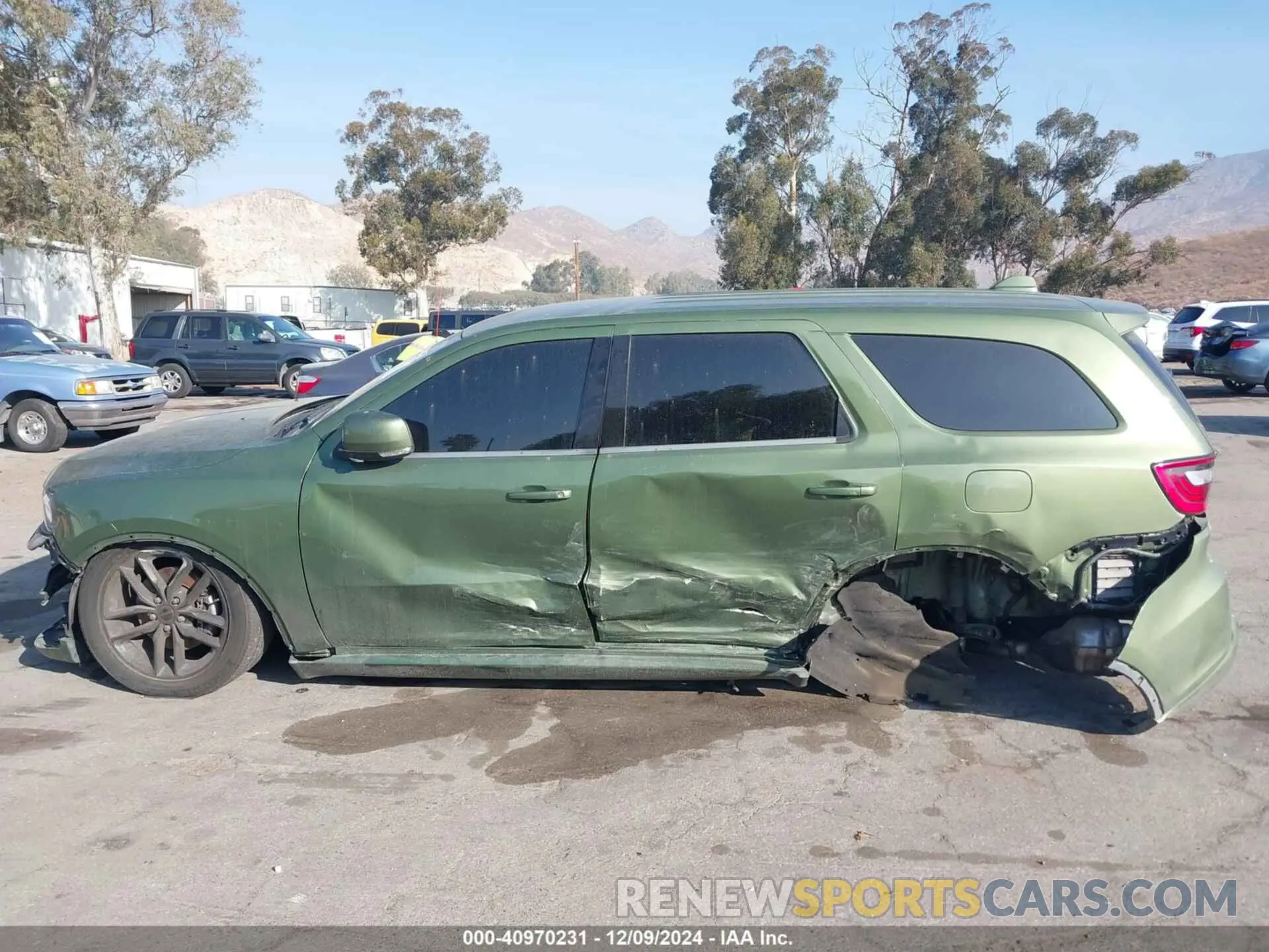 14 Photograph of a damaged car 1C4RDJDGXMC766122 DODGE DURANGO 2021