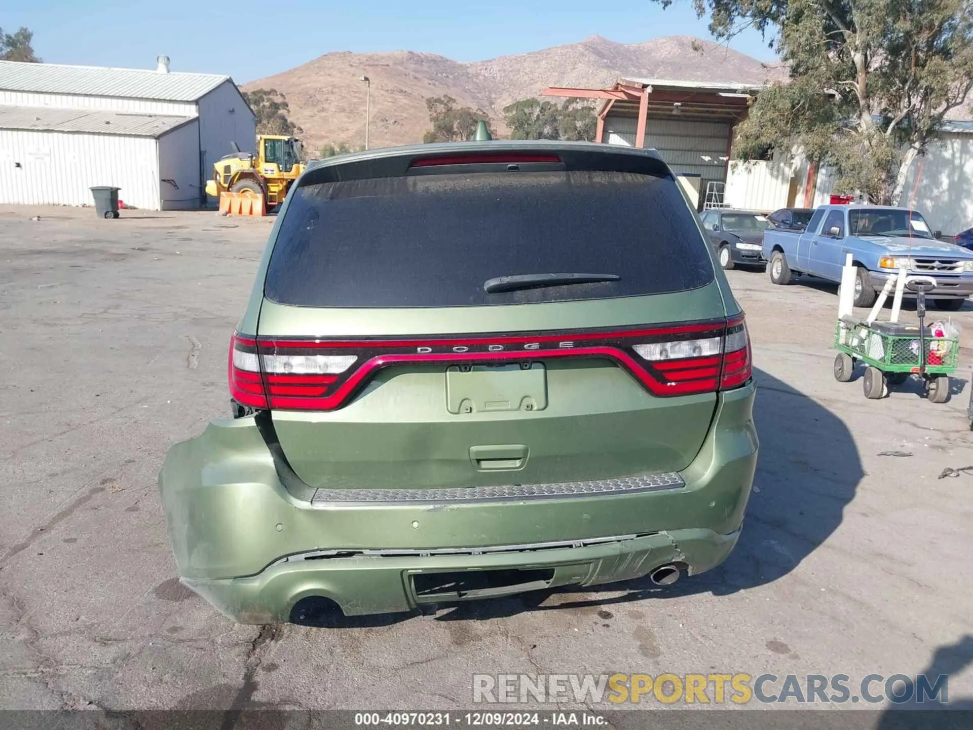 16 Photograph of a damaged car 1C4RDJDGXMC766122 DODGE DURANGO 2021