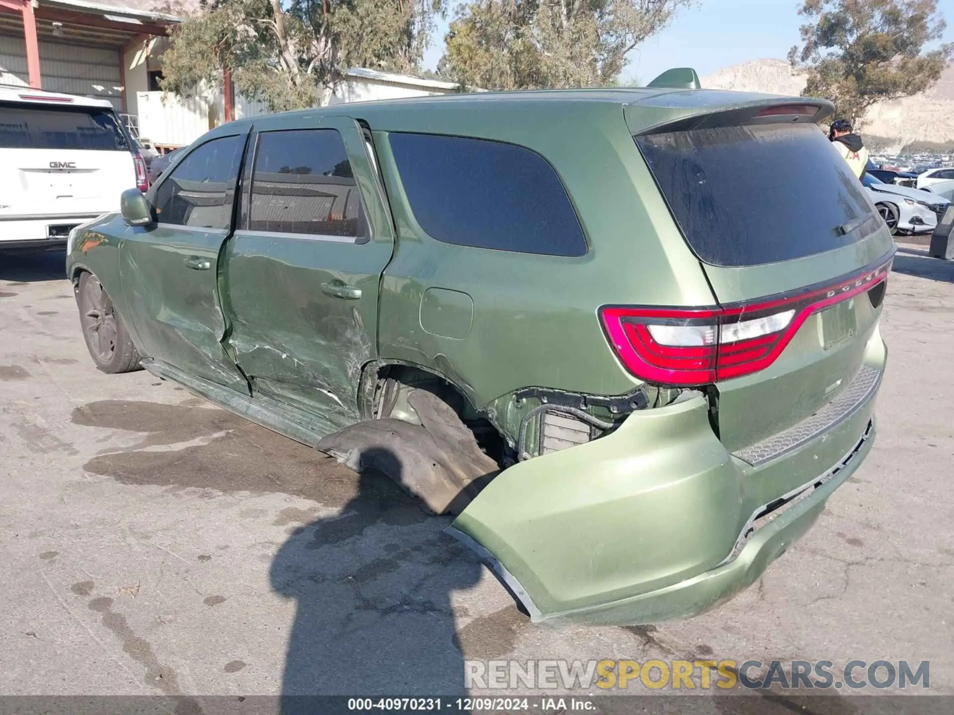 3 Photograph of a damaged car 1C4RDJDGXMC766122 DODGE DURANGO 2021