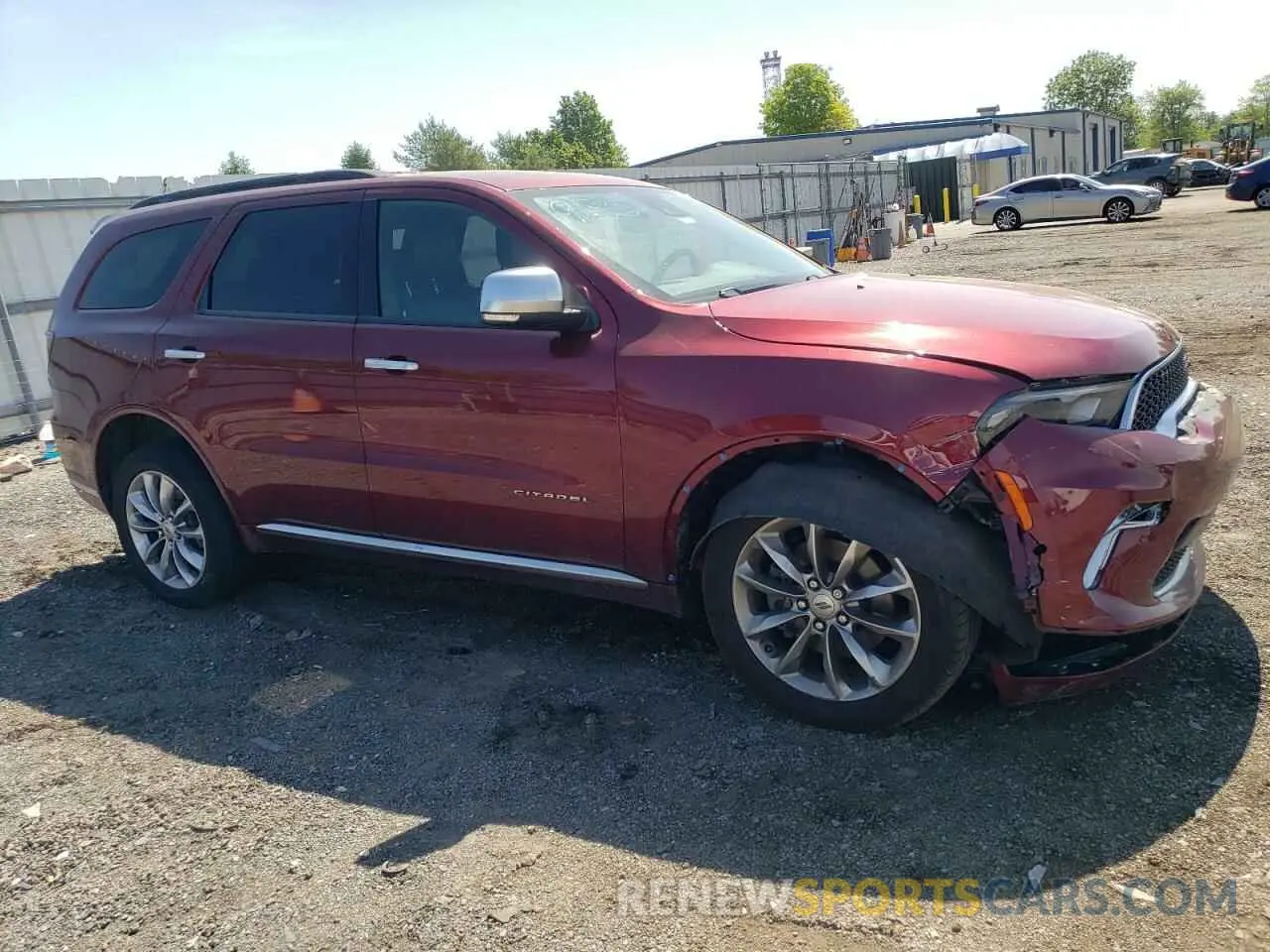 4 Photograph of a damaged car 1C4RDJEG9MC759130 DODGE DURANGO 2021