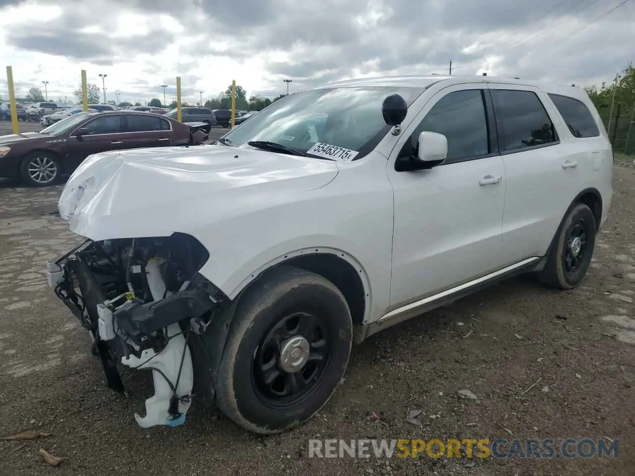 1 Photograph of a damaged car 1C4RDJFG9MC643540 DODGE DURANGO 2021