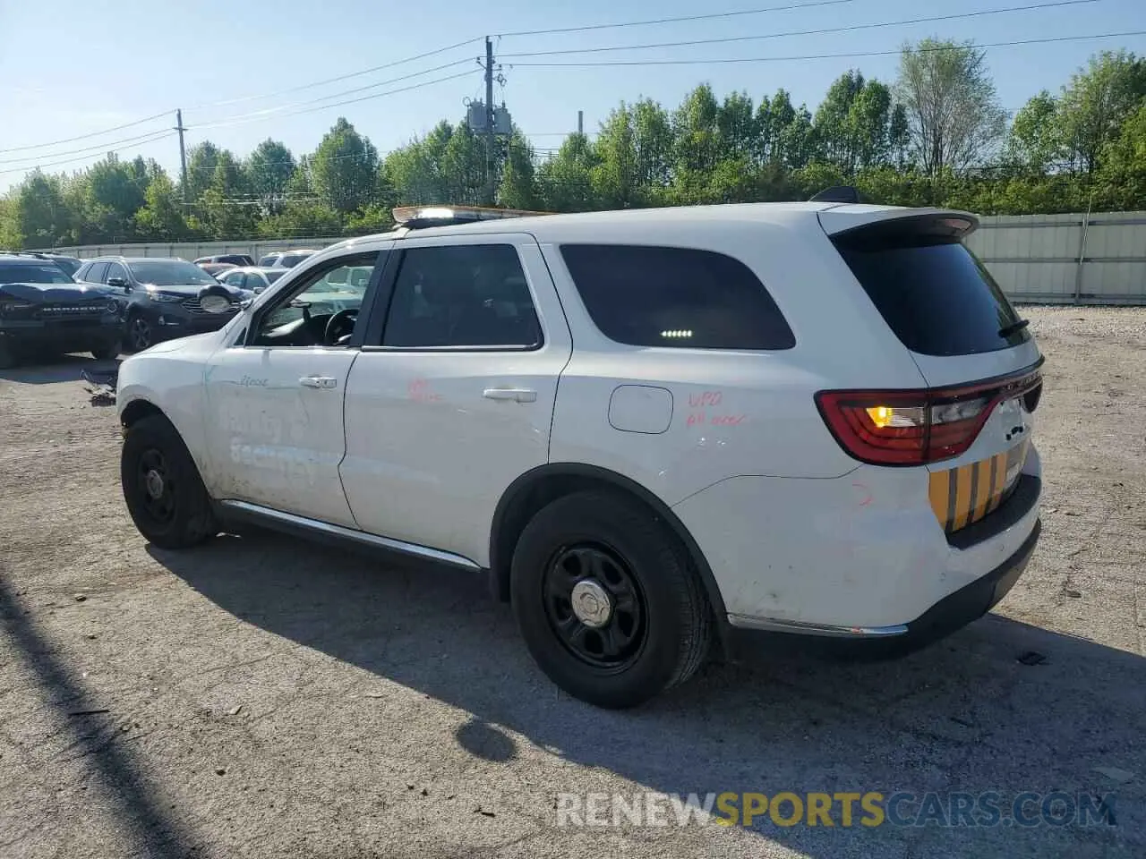 2 Photograph of a damaged car 1C4RDJFGXMC849739 DODGE DURANGO 2021