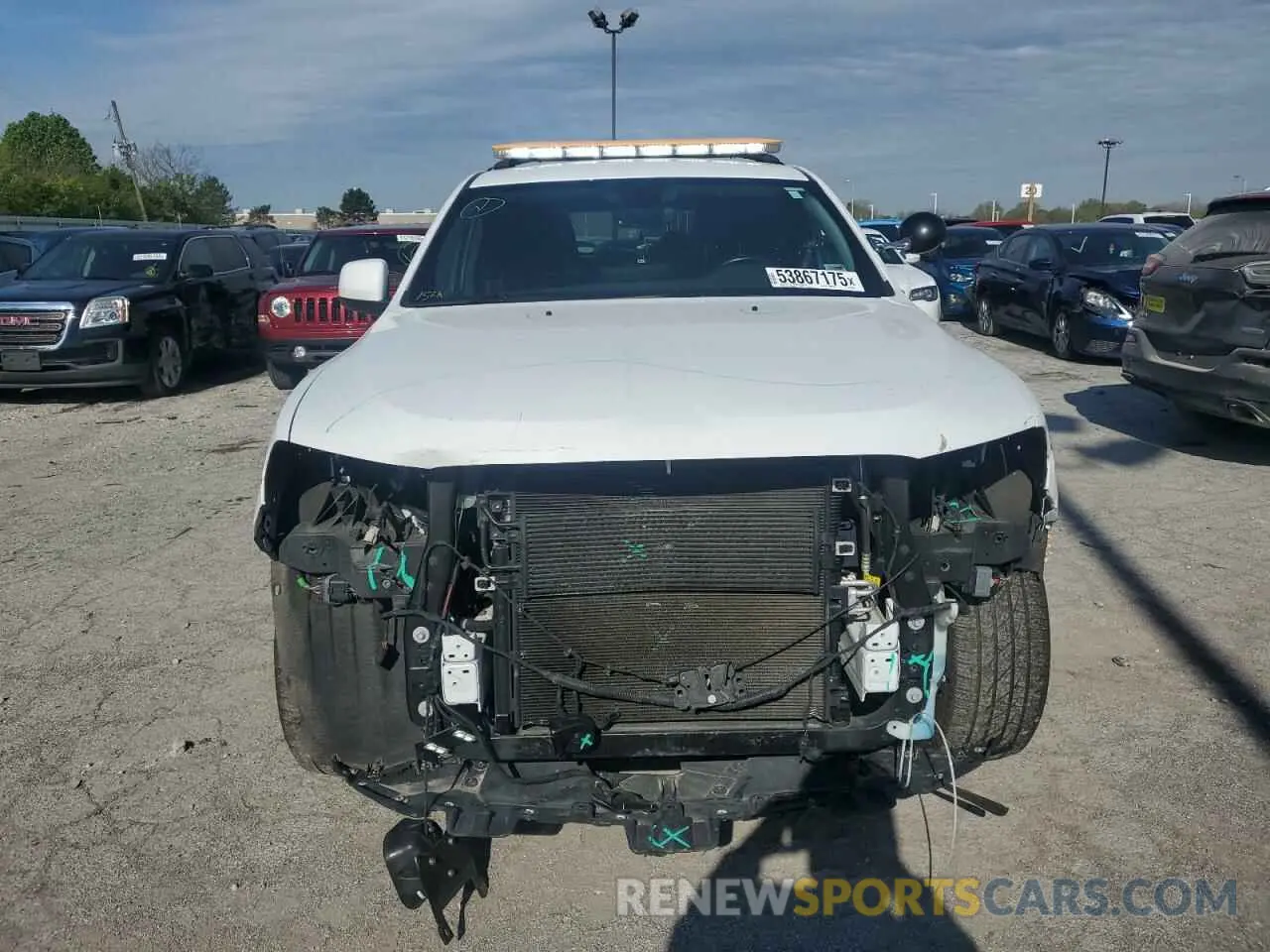 5 Photograph of a damaged car 1C4RDJFGXMC849739 DODGE DURANGO 2021