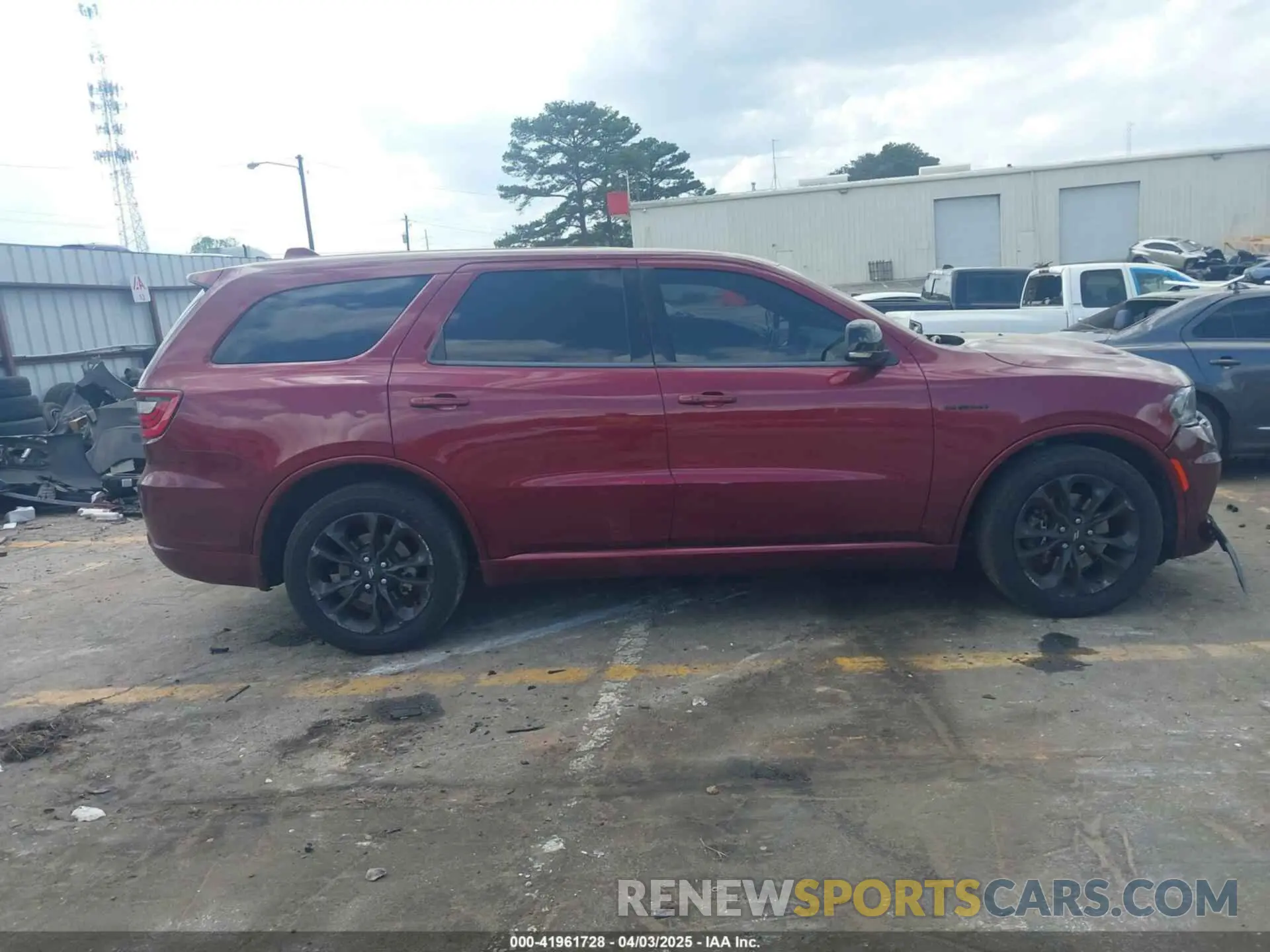 13 Photograph of a damaged car 1C4SDHCT0MC636634 DODGE DURANGO 2021