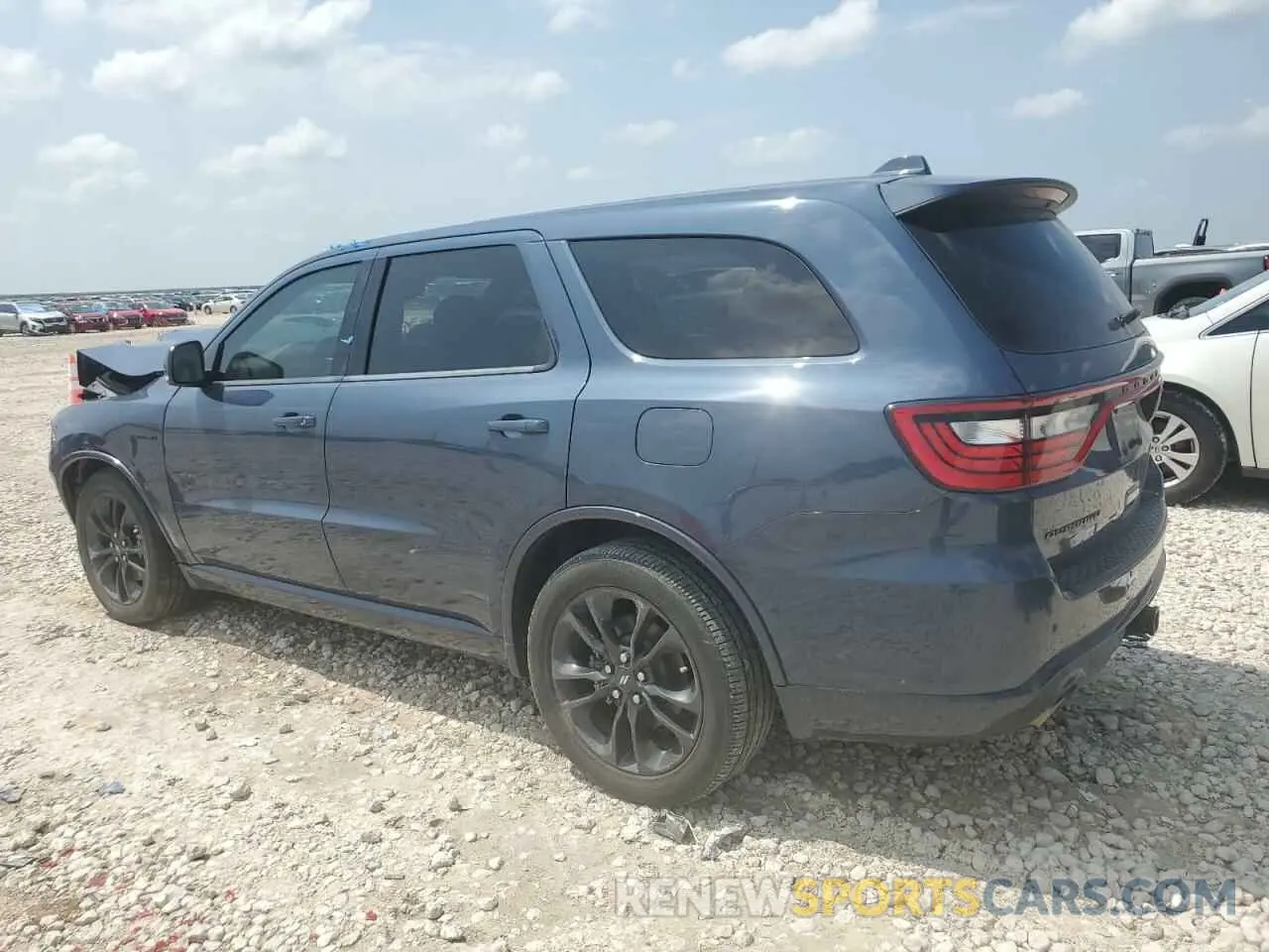 2 Photograph of a damaged car 1C4SDHCT4MC631548 DODGE DURANGO 2021