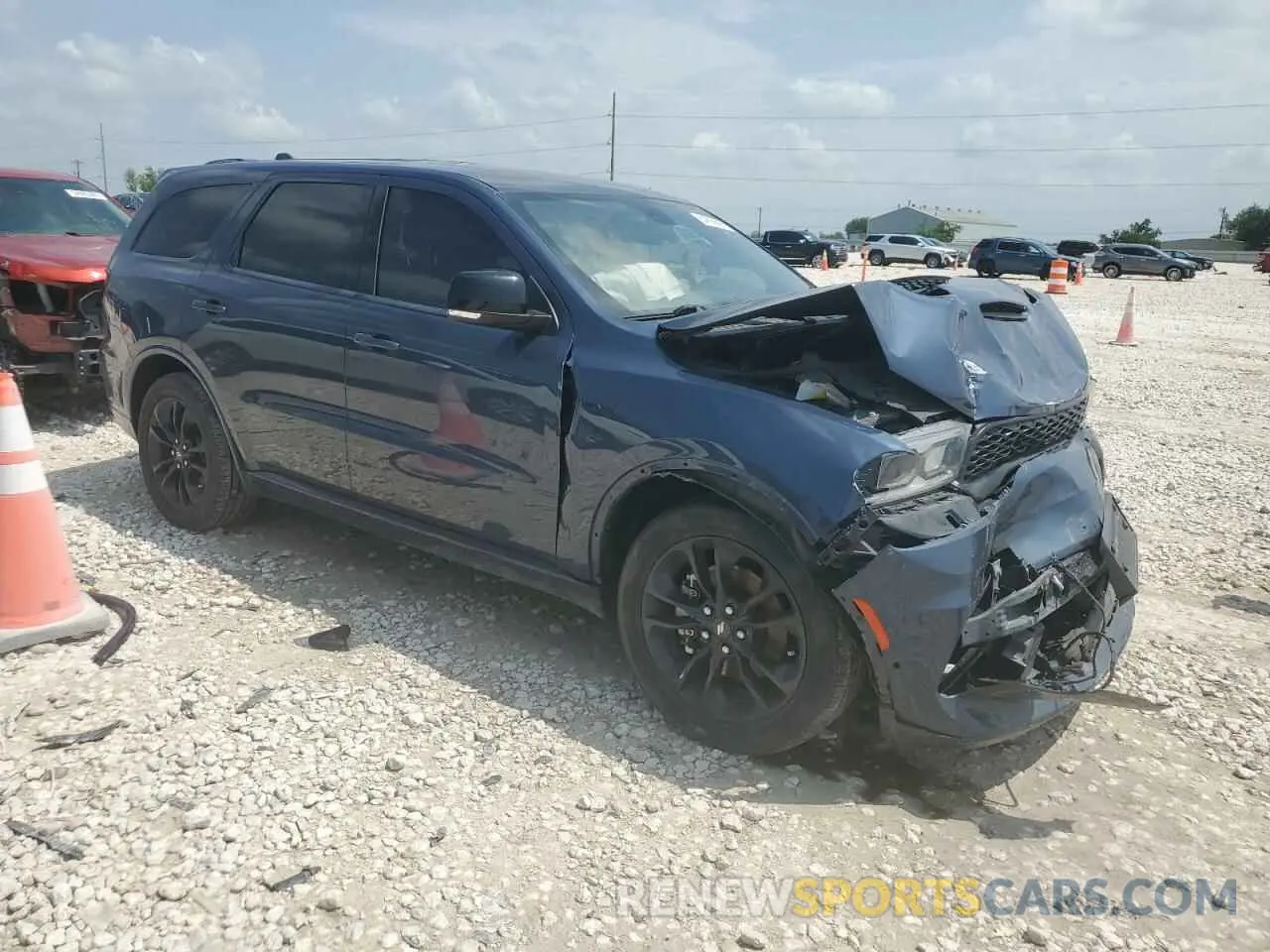 4 Photograph of a damaged car 1C4SDHCT4MC631548 DODGE DURANGO 2021