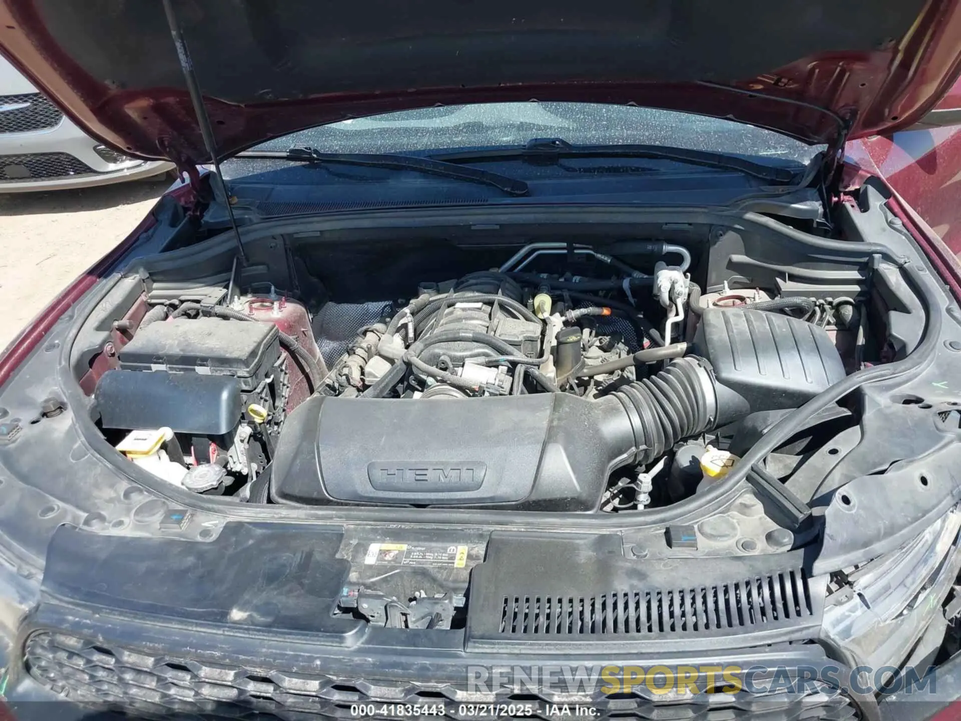 10 Photograph of a damaged car 1C4SDHCT4MC693743 DODGE DURANGO 2021