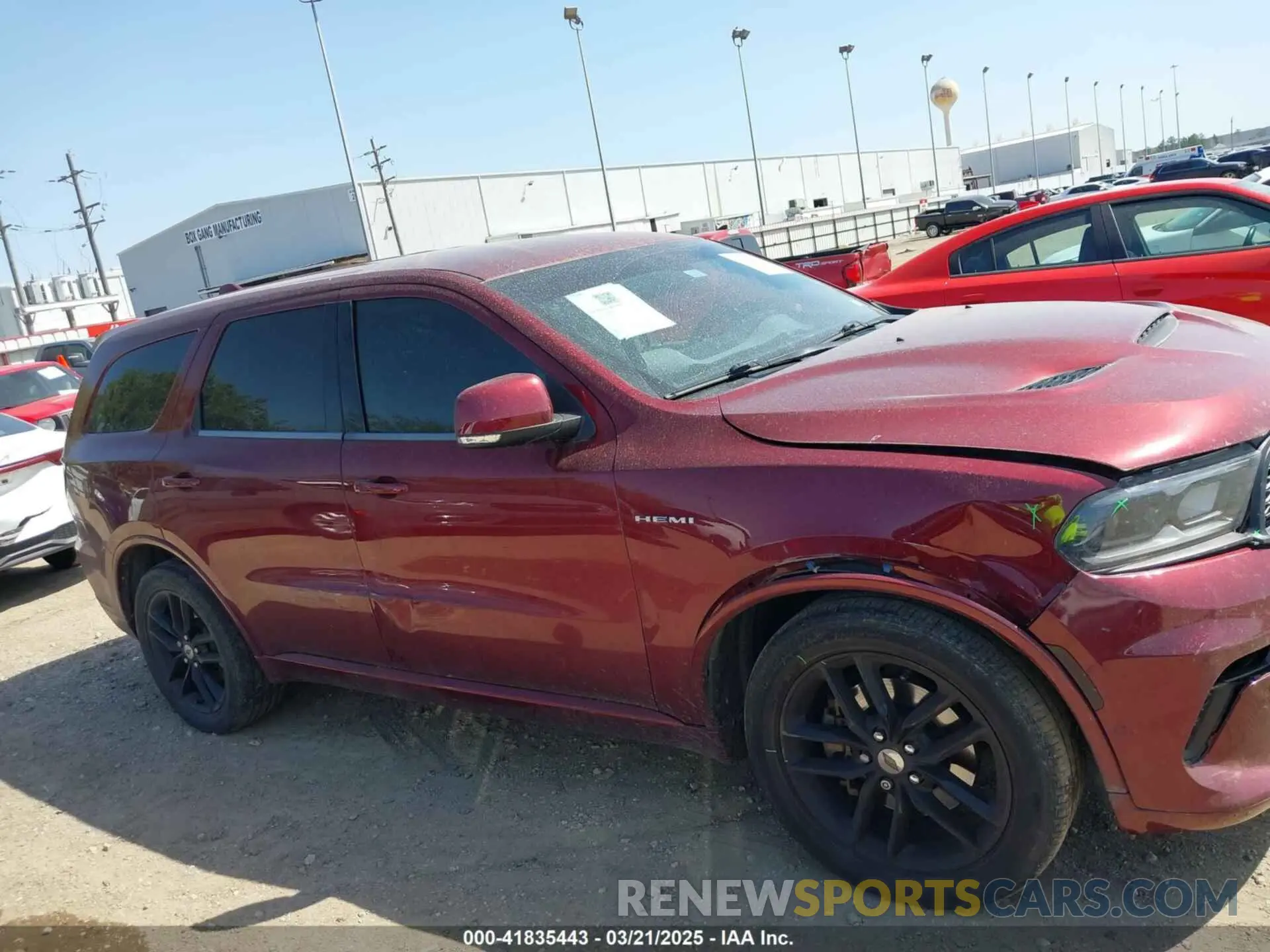14 Photograph of a damaged car 1C4SDHCT4MC693743 DODGE DURANGO 2021