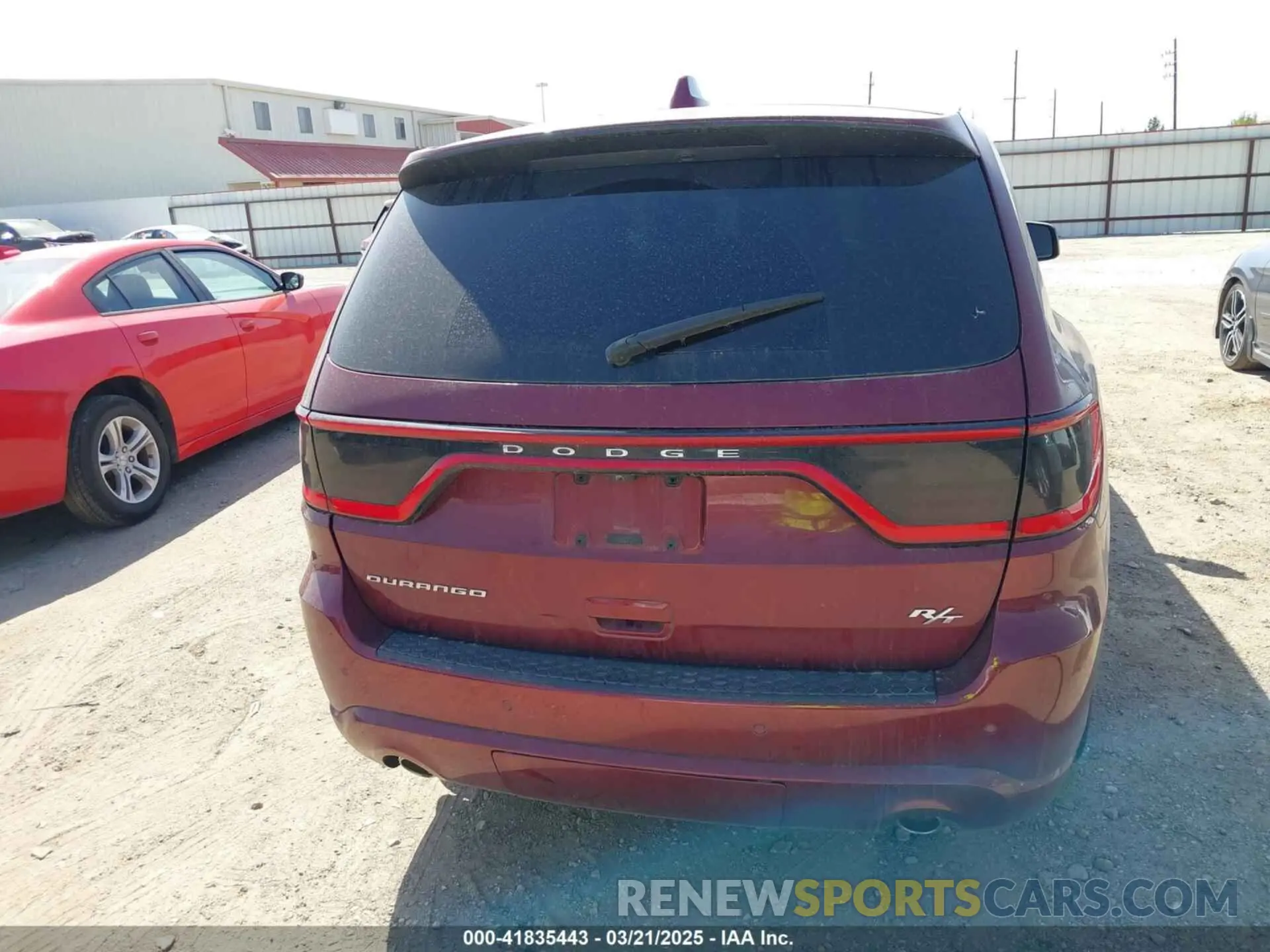 17 Photograph of a damaged car 1C4SDHCT4MC693743 DODGE DURANGO 2021