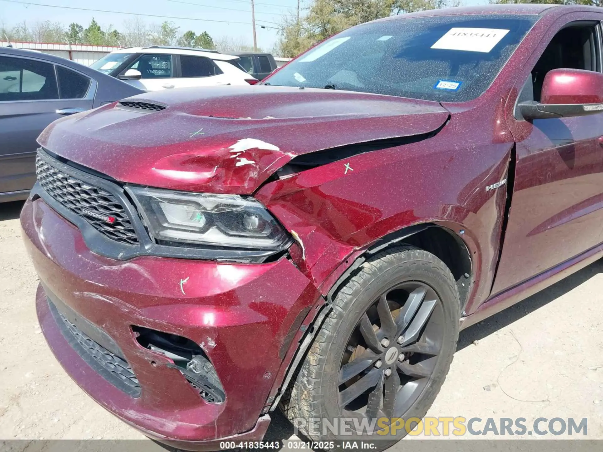 6 Photograph of a damaged car 1C4SDHCT4MC693743 DODGE DURANGO 2021