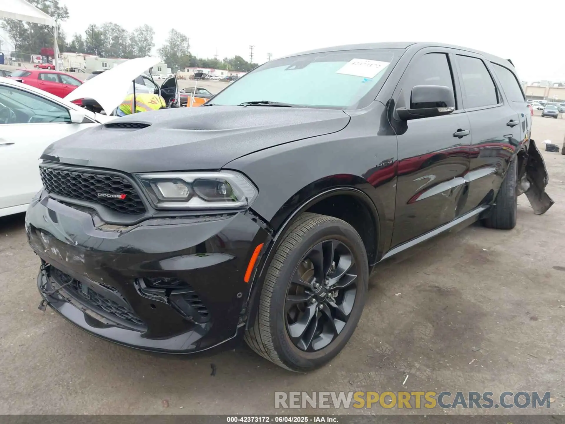 2 Photograph of a damaged car 1C4SDHCT5MC660105 DODGE DURANGO 2021