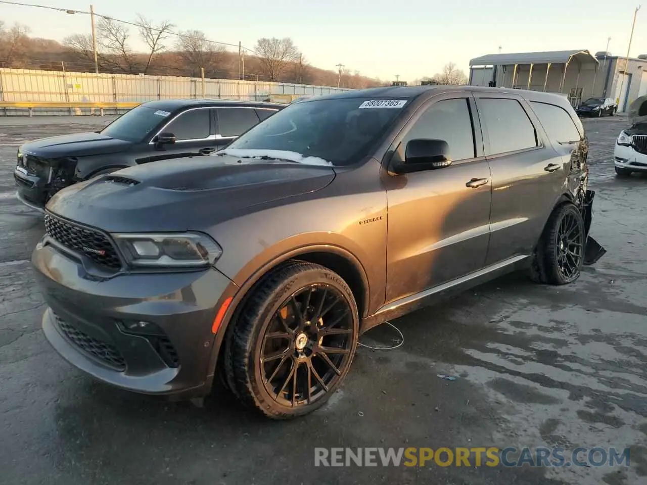 1 Photograph of a damaged car 1C4SDHCT5MC760656 DODGE DURANGO 2021