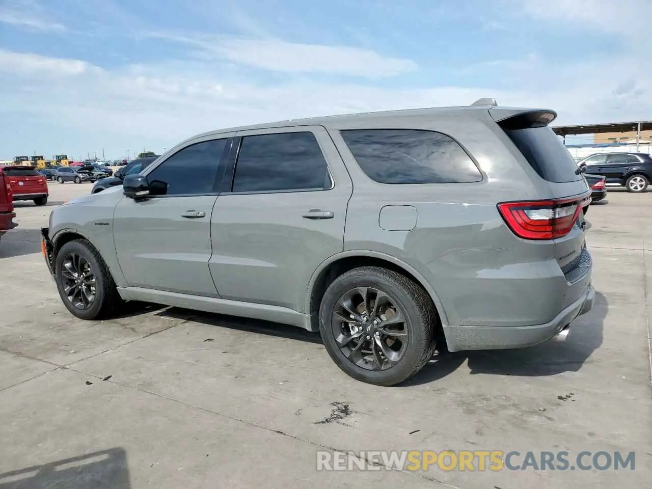 2 Photograph of a damaged car 1C4SDHCT6MC760794 DODGE DURANGO 2021