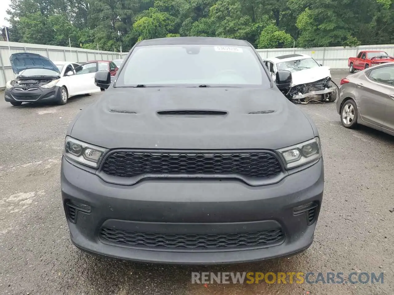 5 Photograph of a damaged car 1C4SDHCT8MC519142 DODGE DURANGO 2021