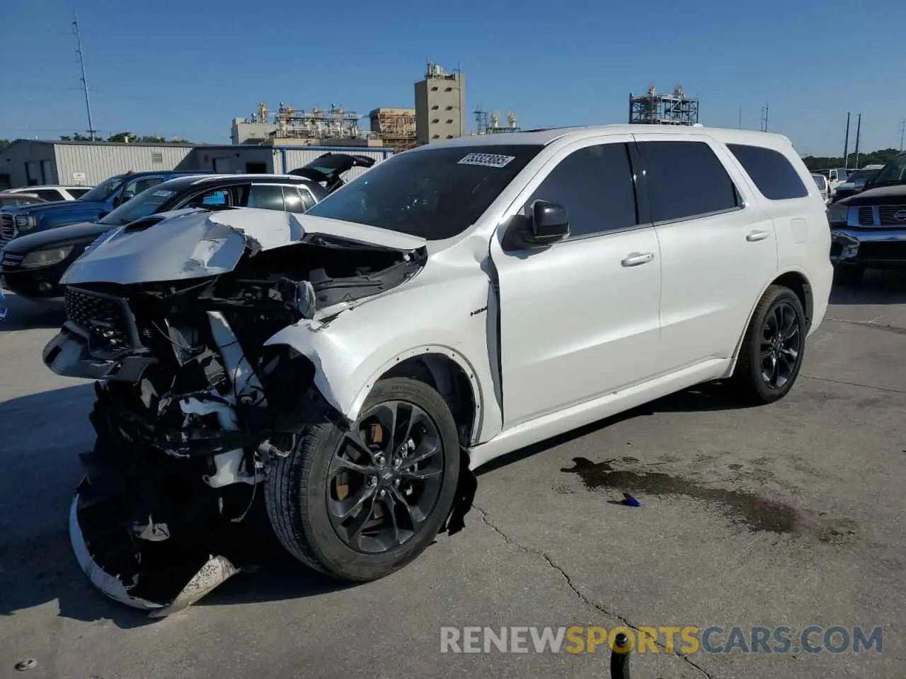 1 Photograph of a damaged car 1C4SDHCT9MC572755 DODGE DURANGO 2021