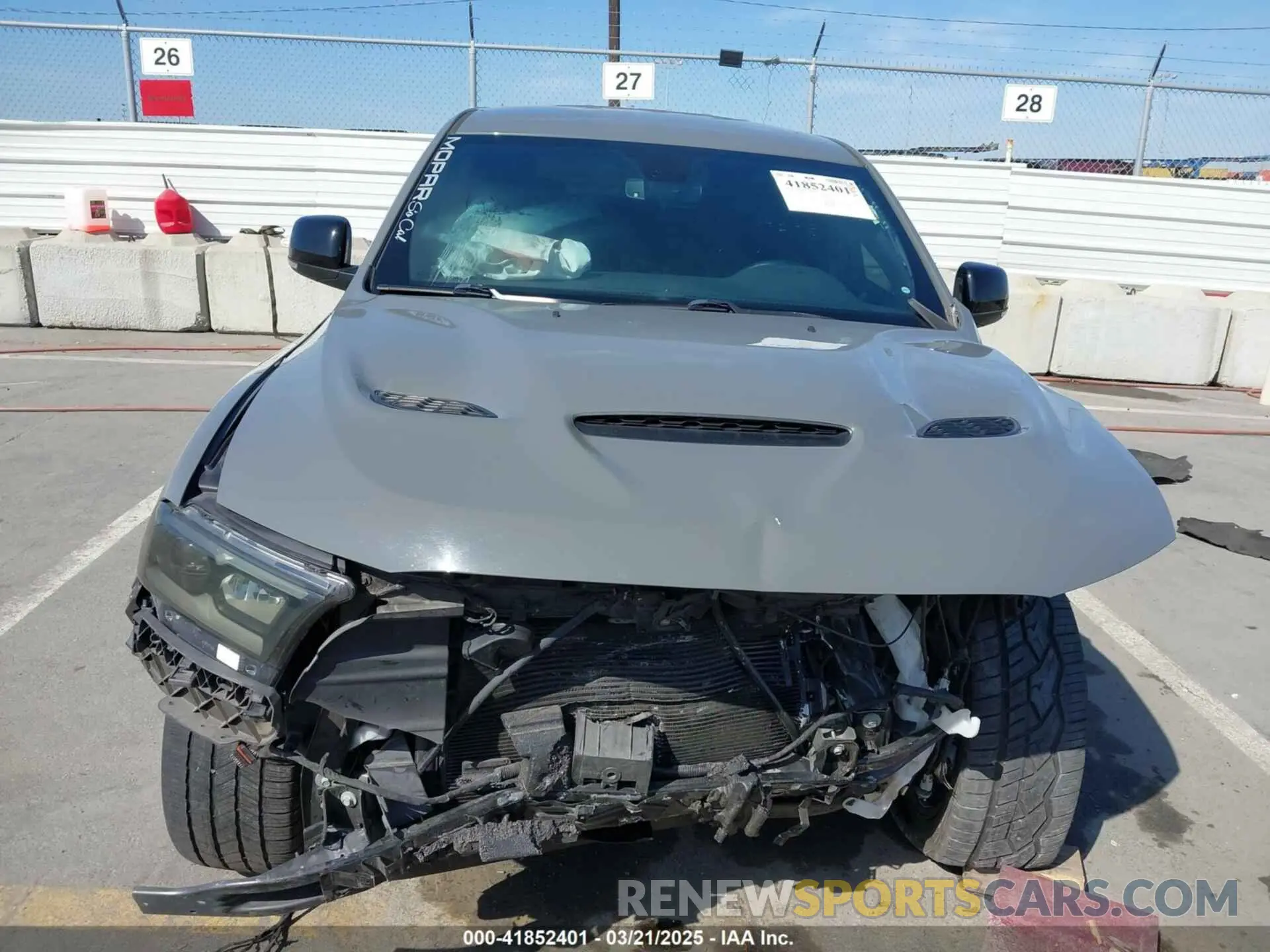 12 Photograph of a damaged car 1C4SDHCT9MC573095 DODGE DURANGO 2021