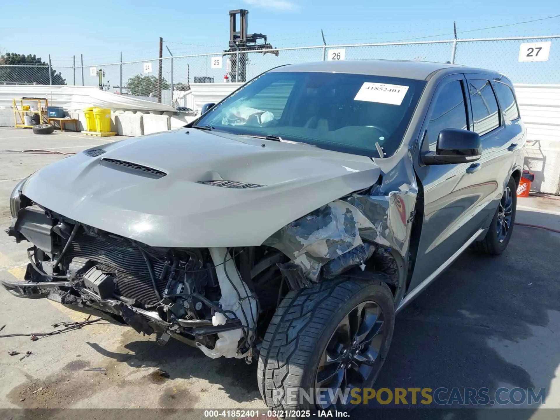 6 Photograph of a damaged car 1C4SDHCT9MC573095 DODGE DURANGO 2021
